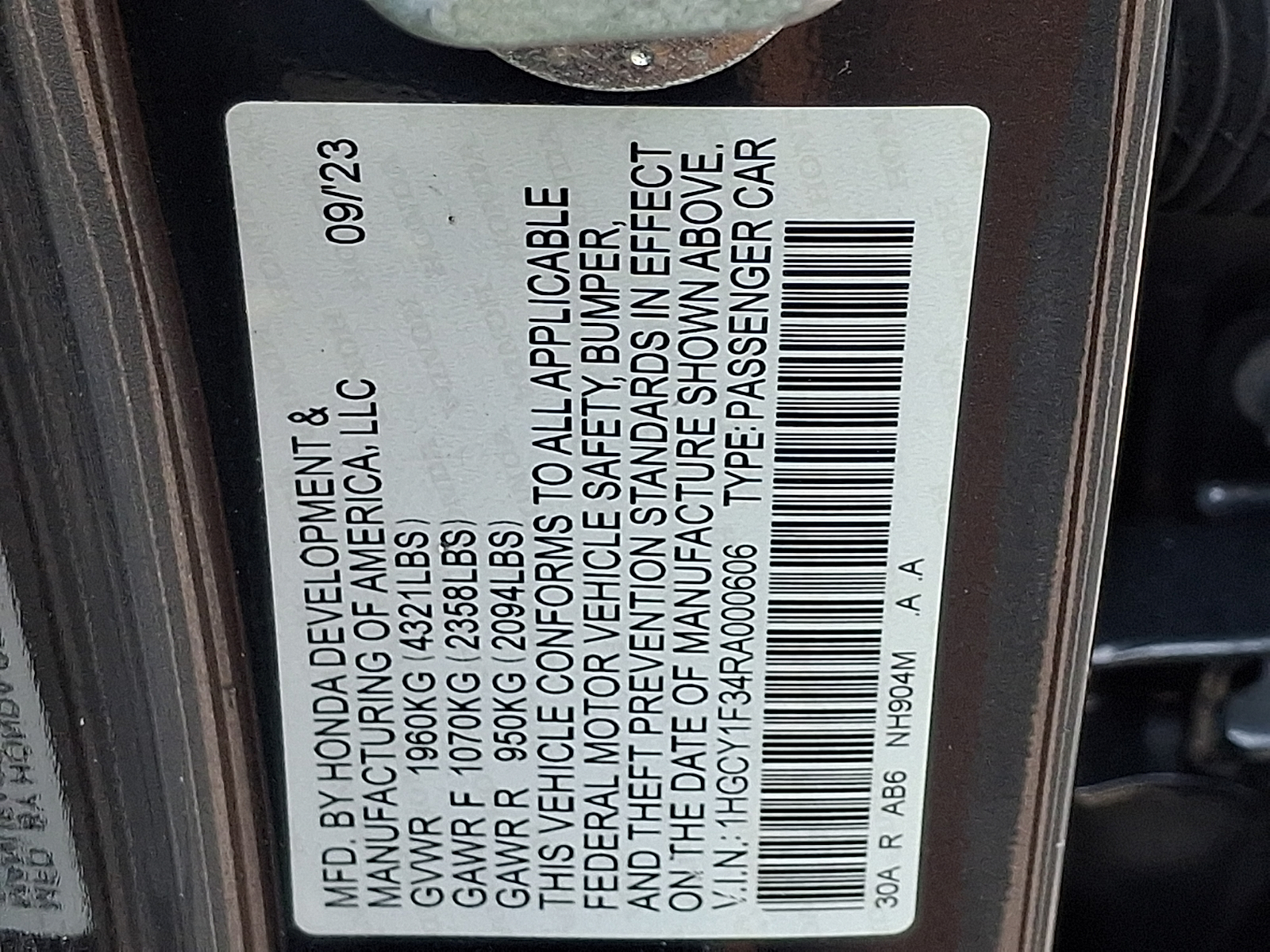 Used 2024 Honda Accord Sedan Sedan