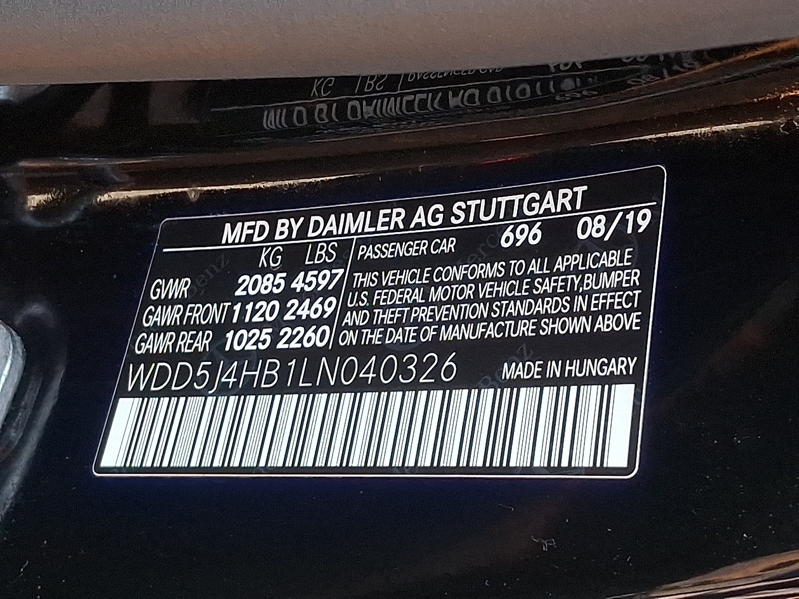 Used 2020 Mercedes-benz CLA 250 Sedan