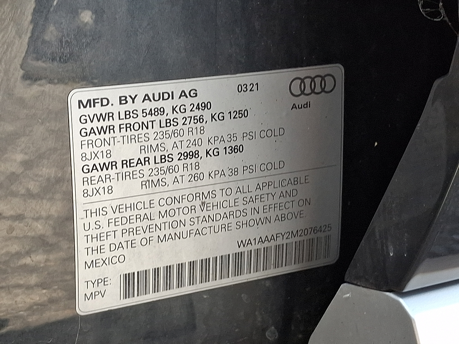 Used 2021 Audi Q5 SUV