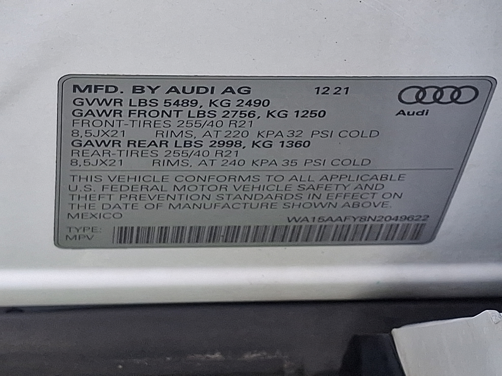 Used 2022 Audi Q5 Sportback SUV
