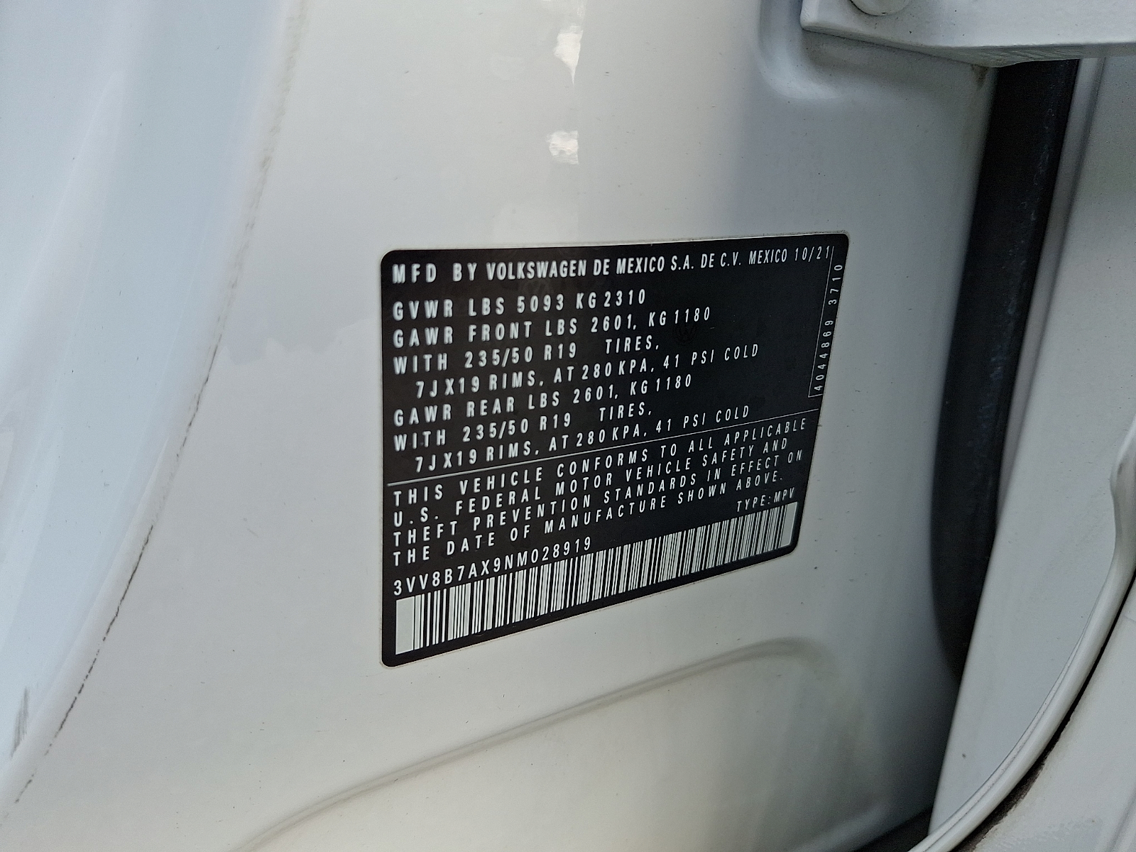 Used 2022 Volkswagen Tiguan SUV