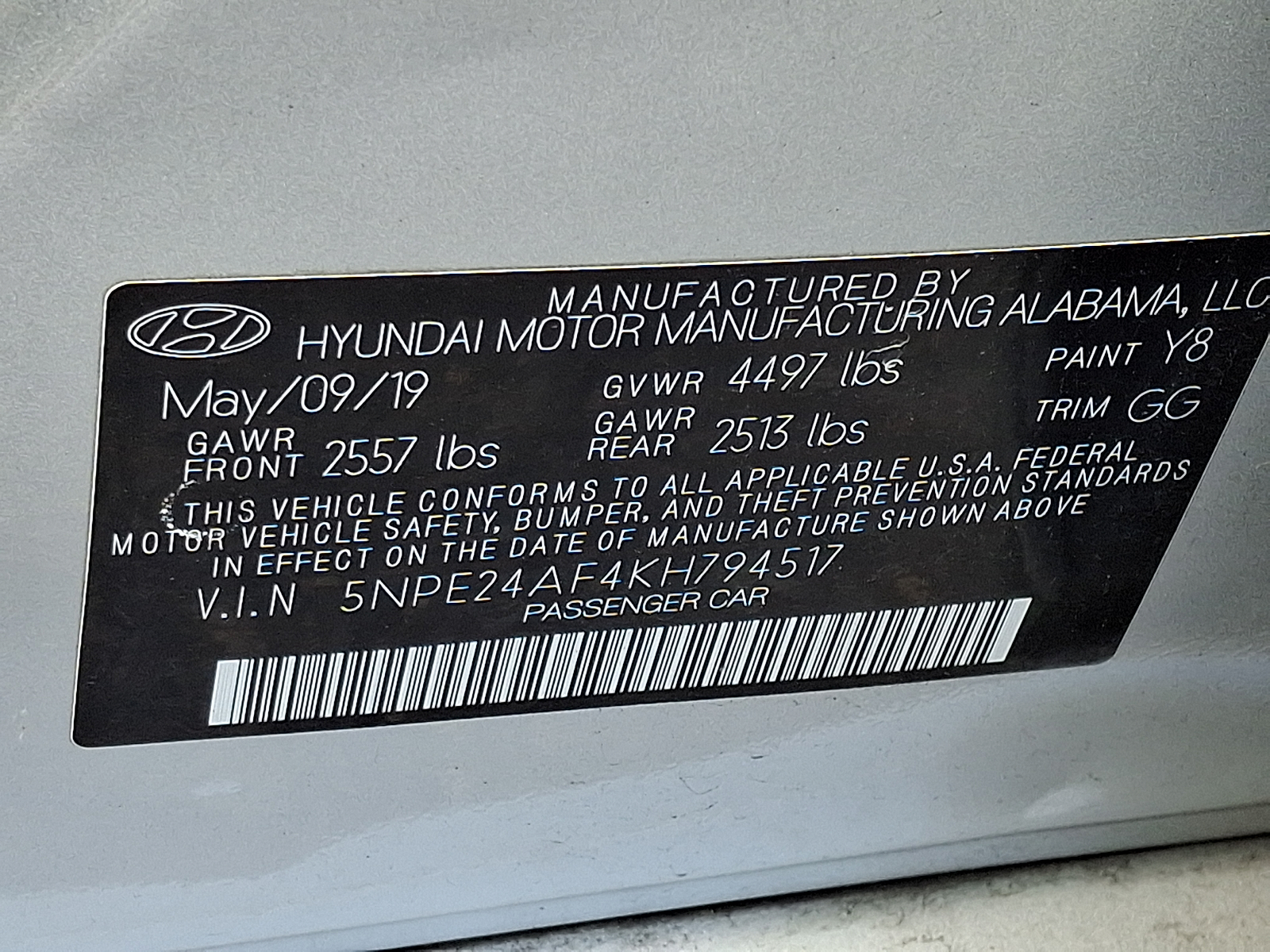 Used 2019 Hyundai Sonata Sedan