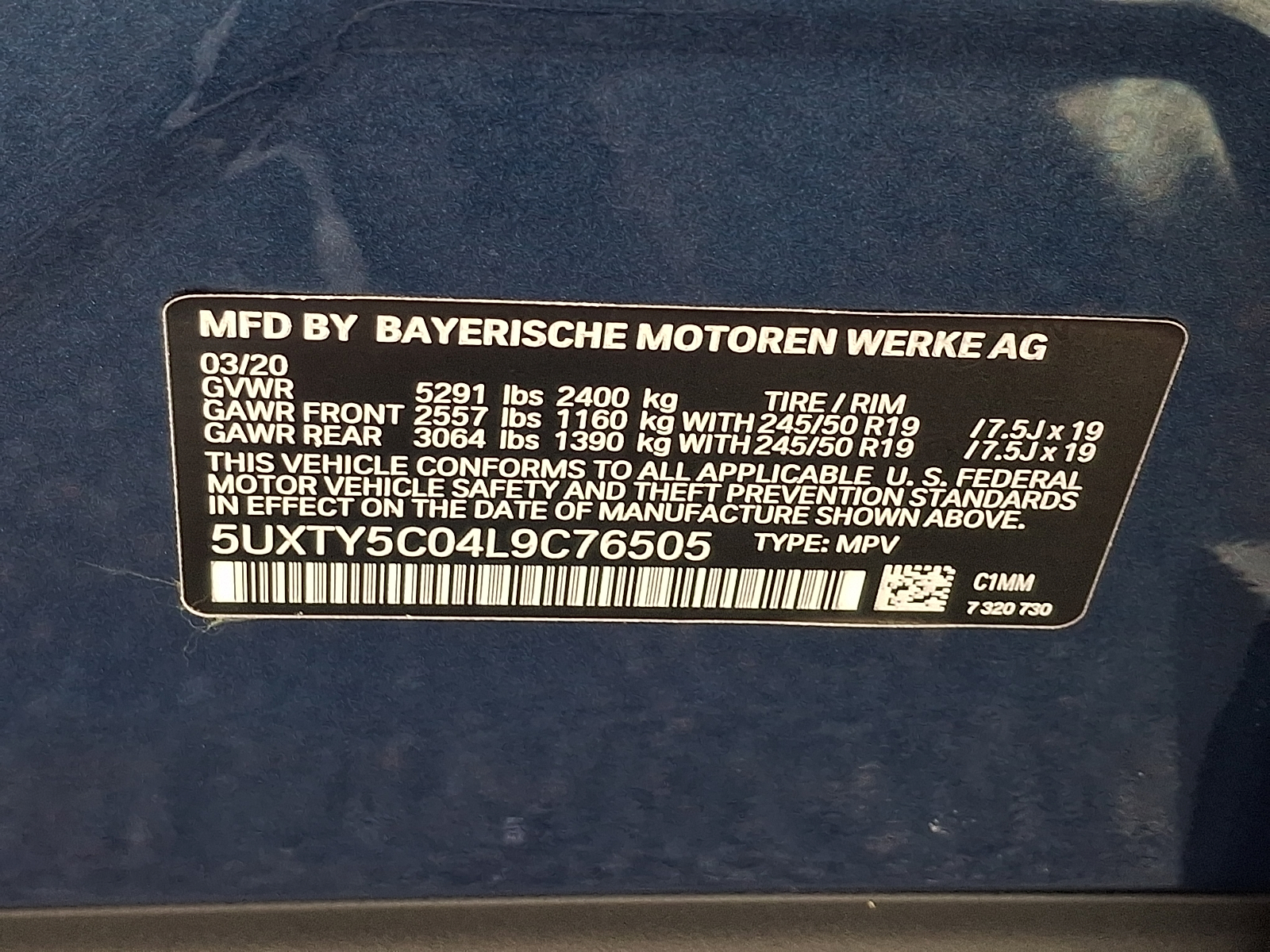 Used 2020 BMW X3 SUV