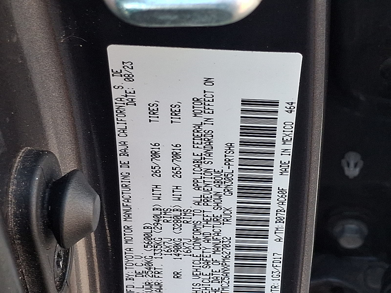 Used 2023 Toyota Tacoma Truck