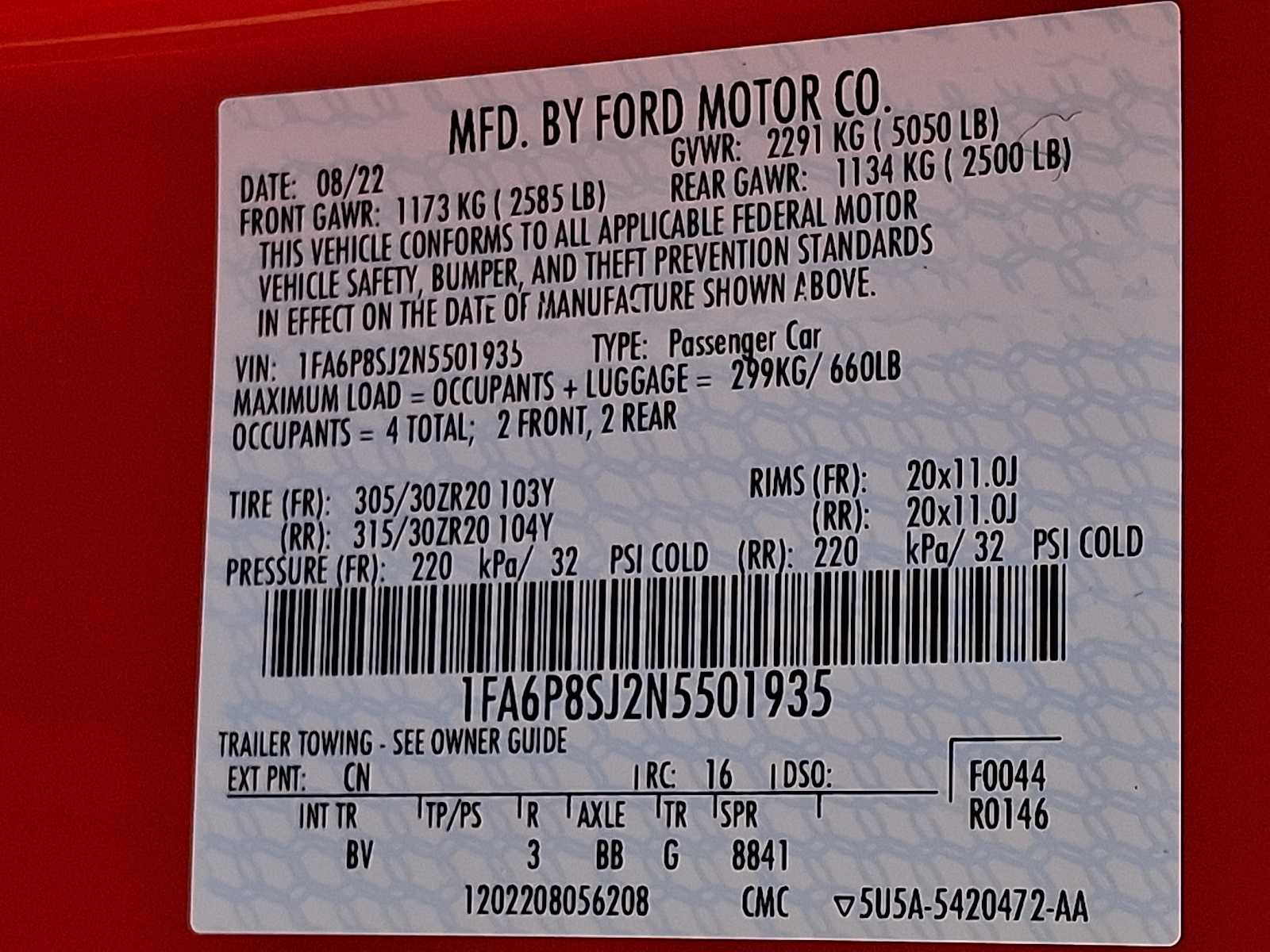 Used 2022 Ford Mustang Coupe