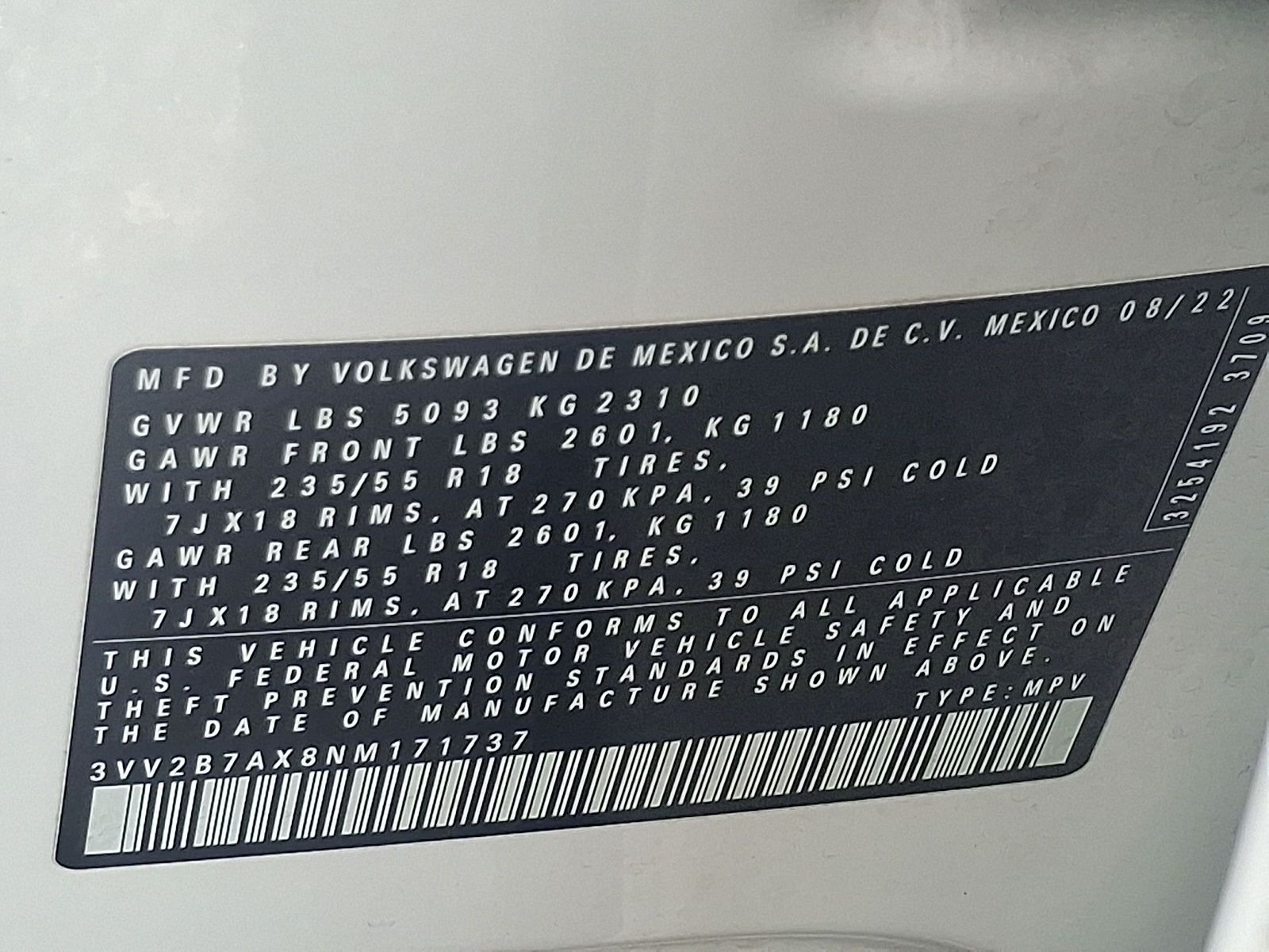 Used 2022 Volkswagen Tiguan SUV