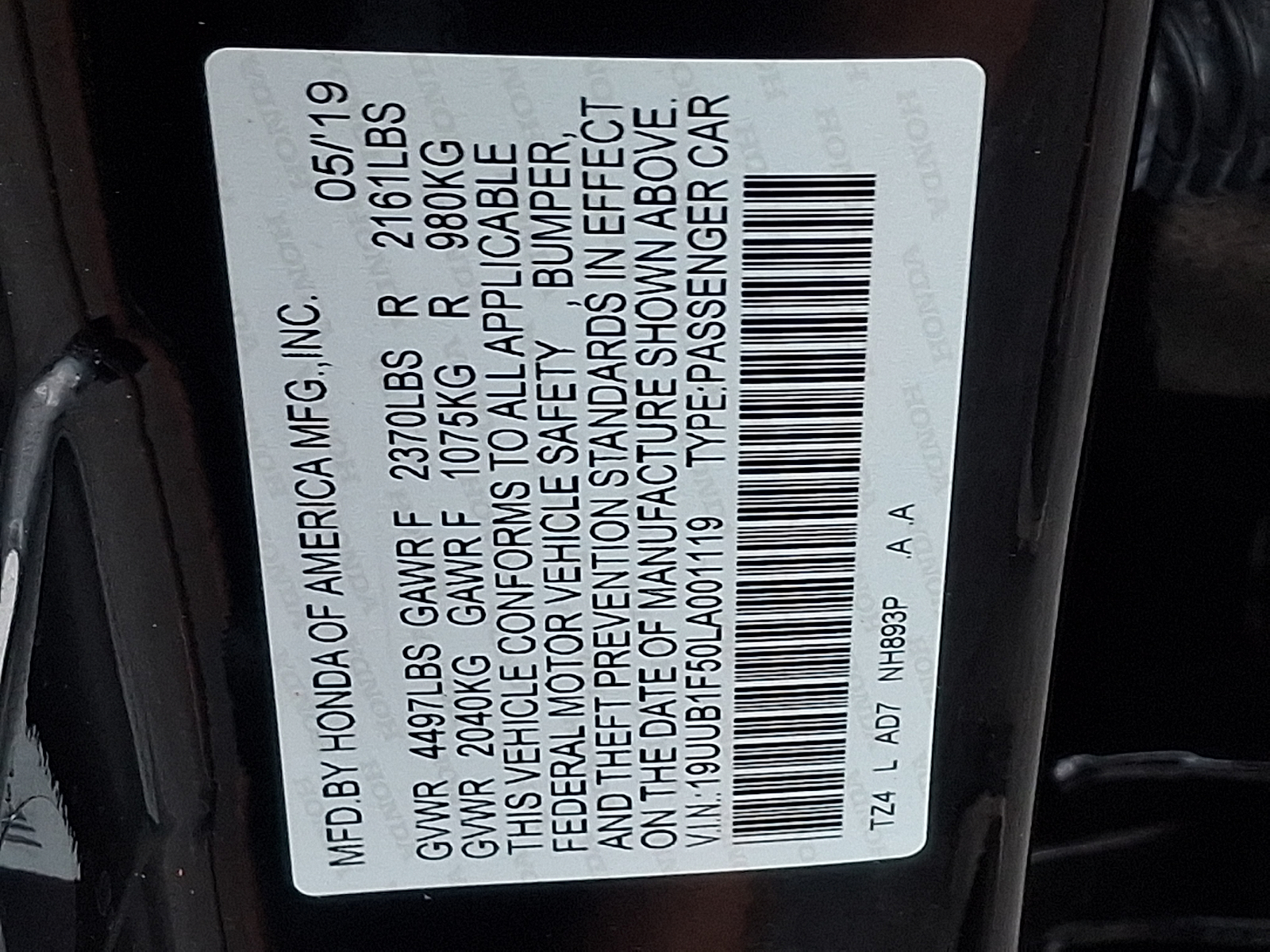 Used 2020 Acura TLX Sedan