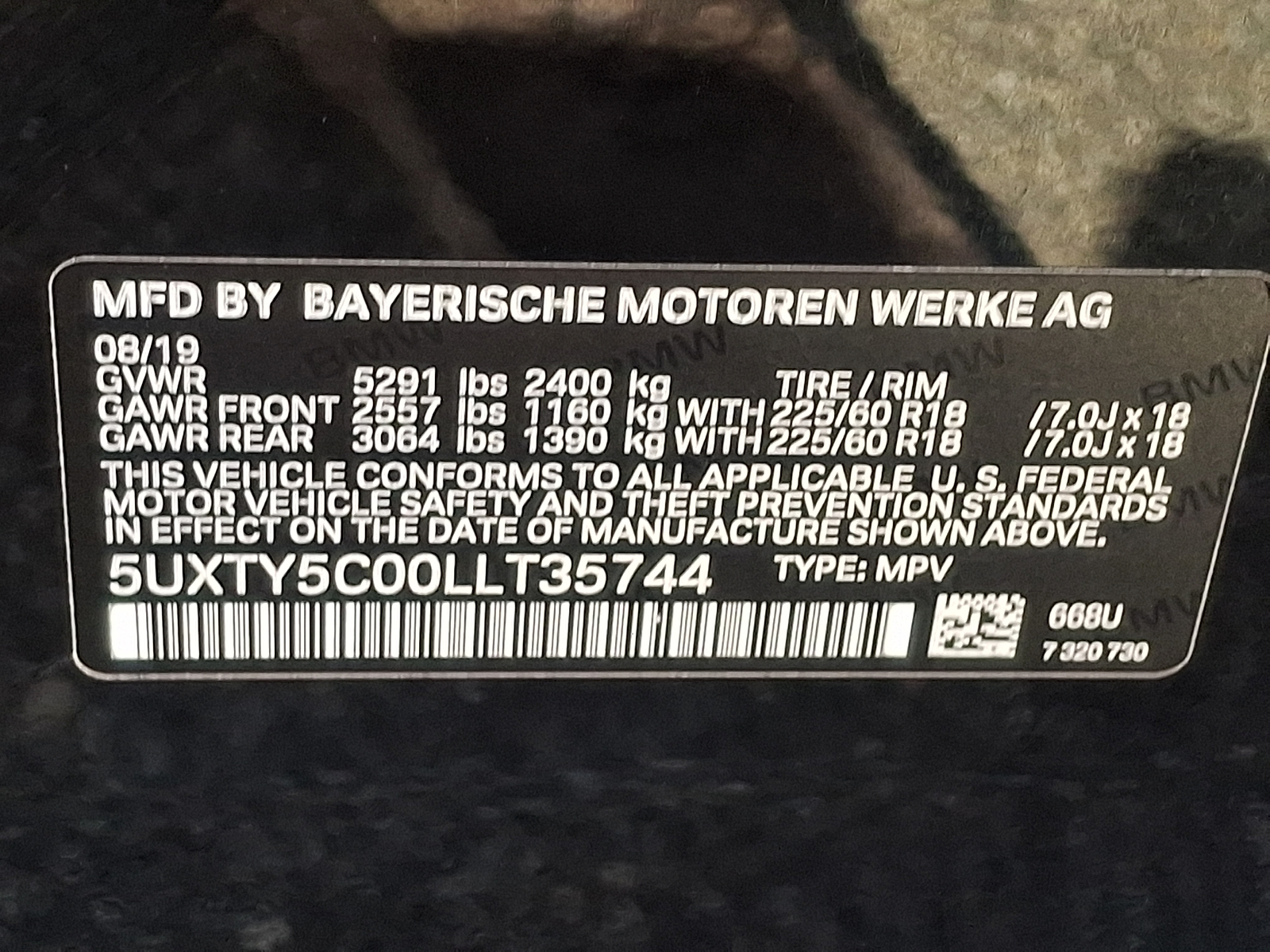 Used 2020 BMW X3 SUV