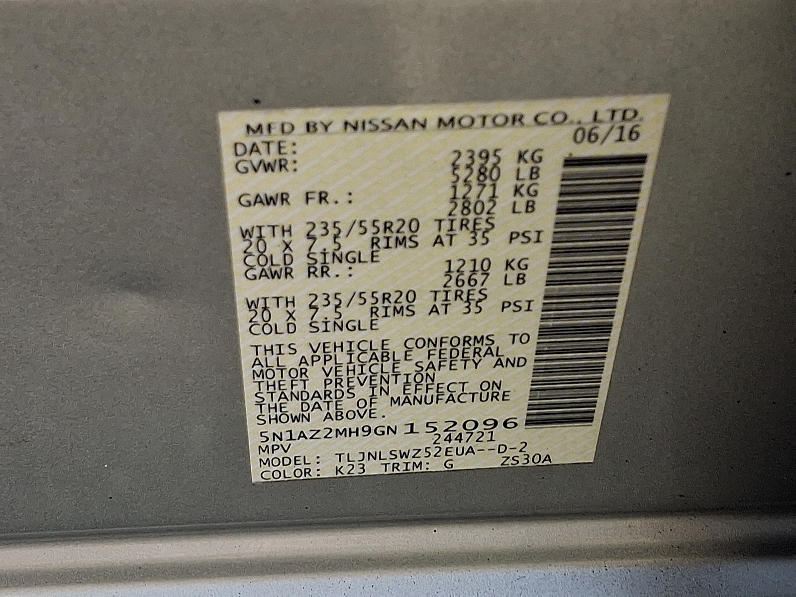 Used 2016 Nissan Murano SUV