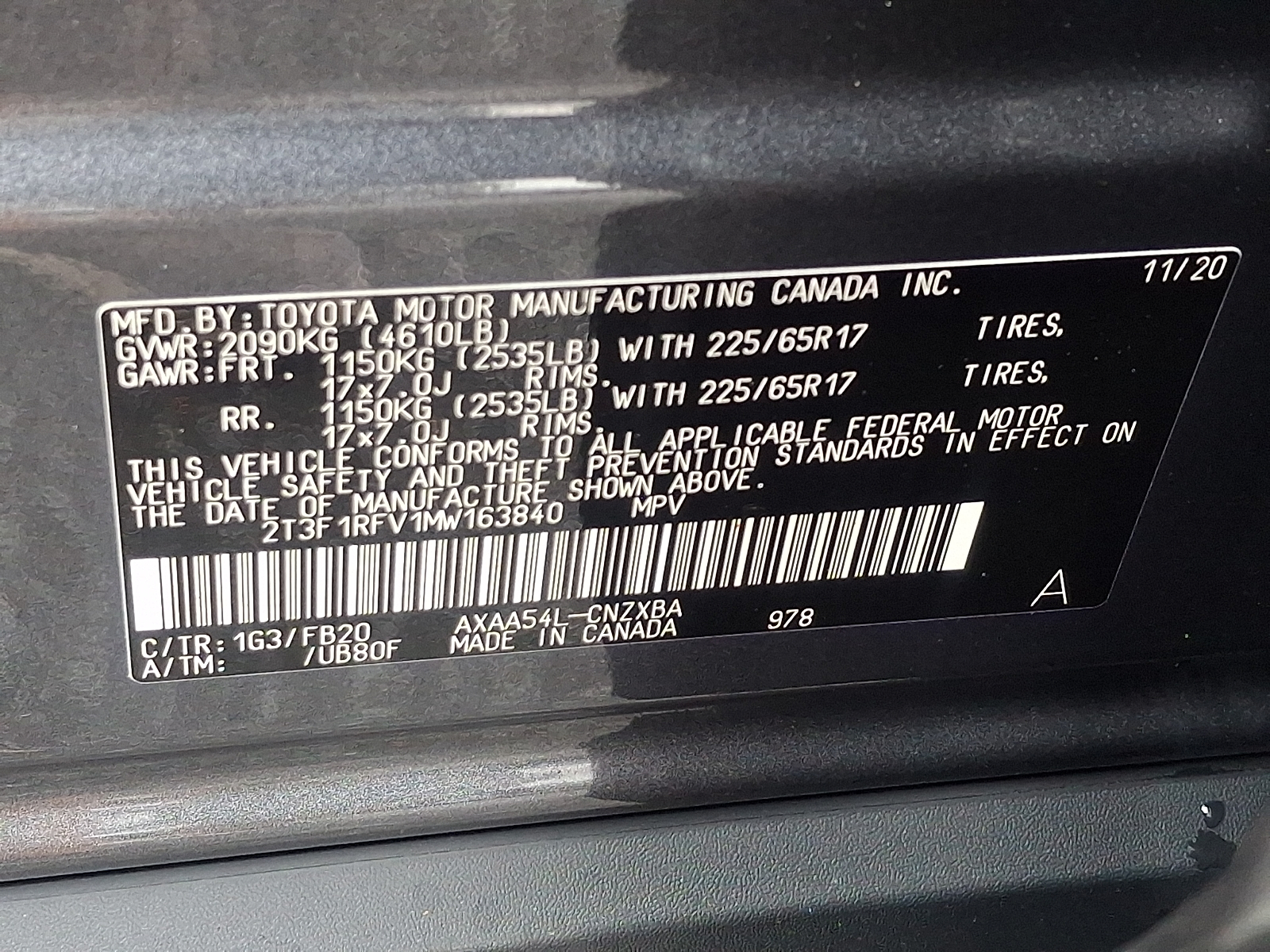 Used 2021 Toyota RAV4 SUV