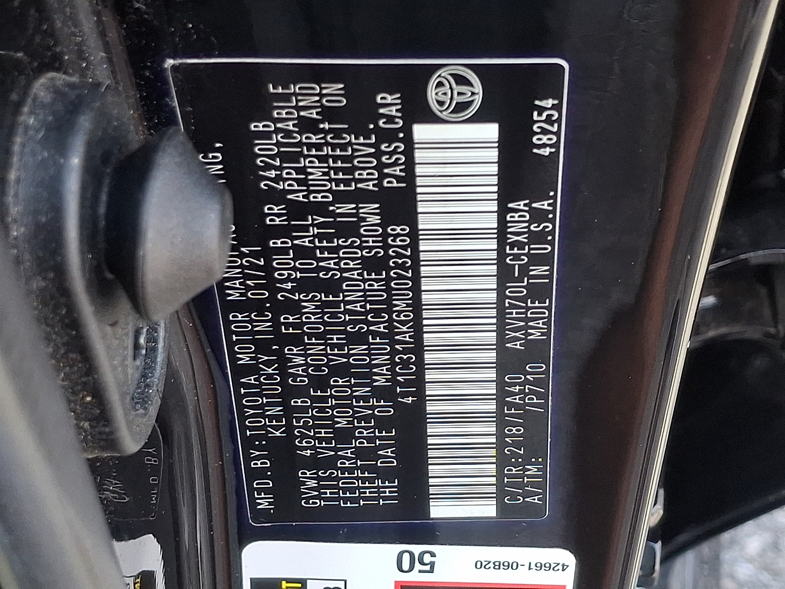 Used 2021 Toyota Camry Sedan - photo 25 of 30