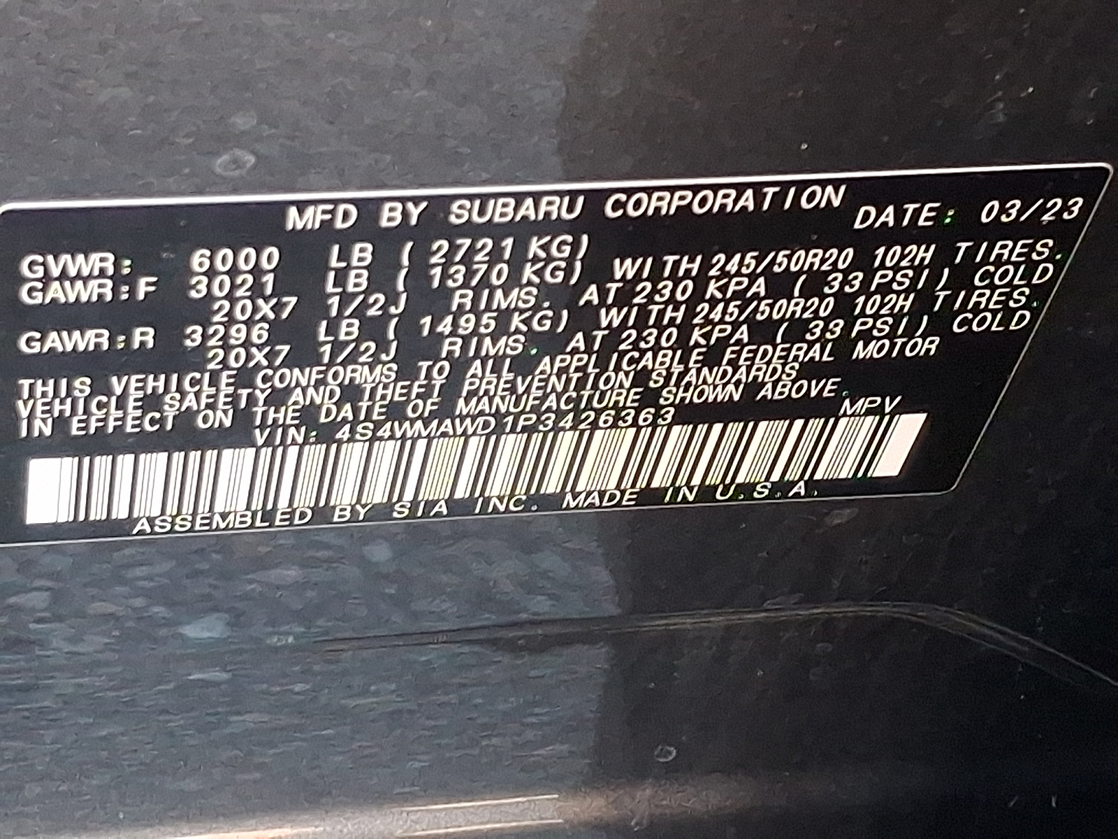 Used 2023 Subaru Ascent SUV