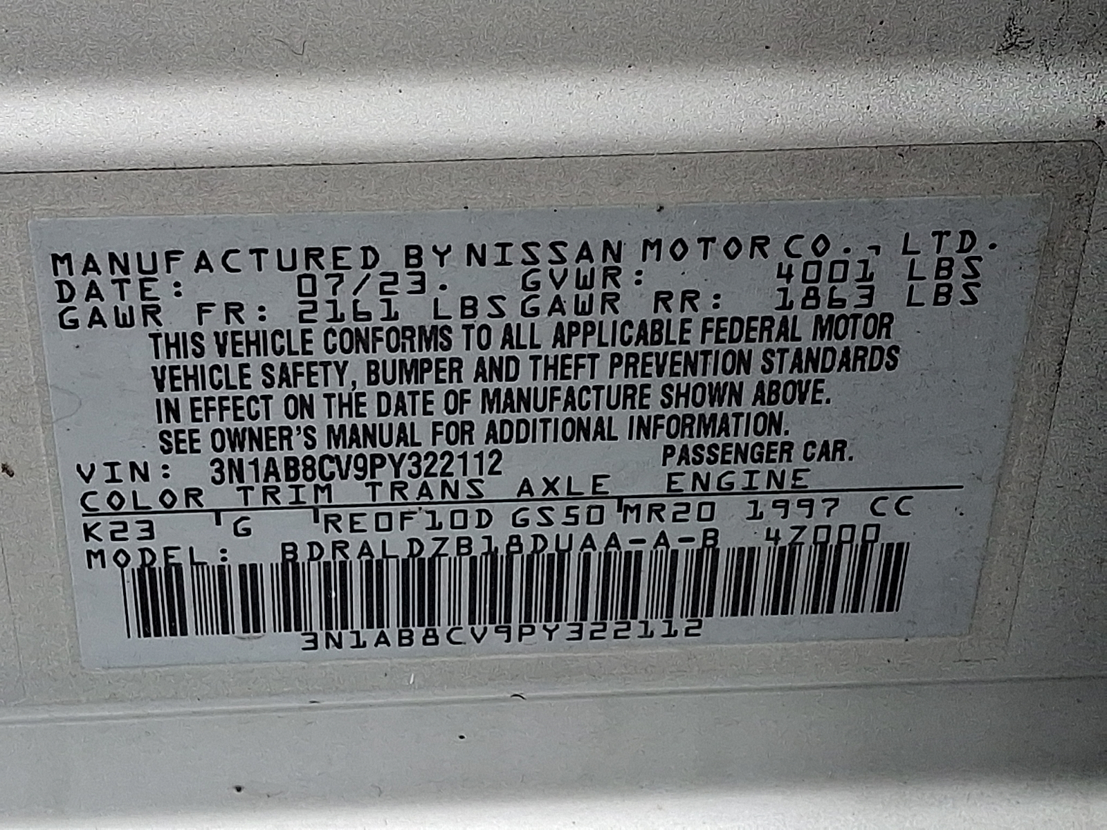 Used 2023 Nissan Sentra Sedan - photo 26 of 30