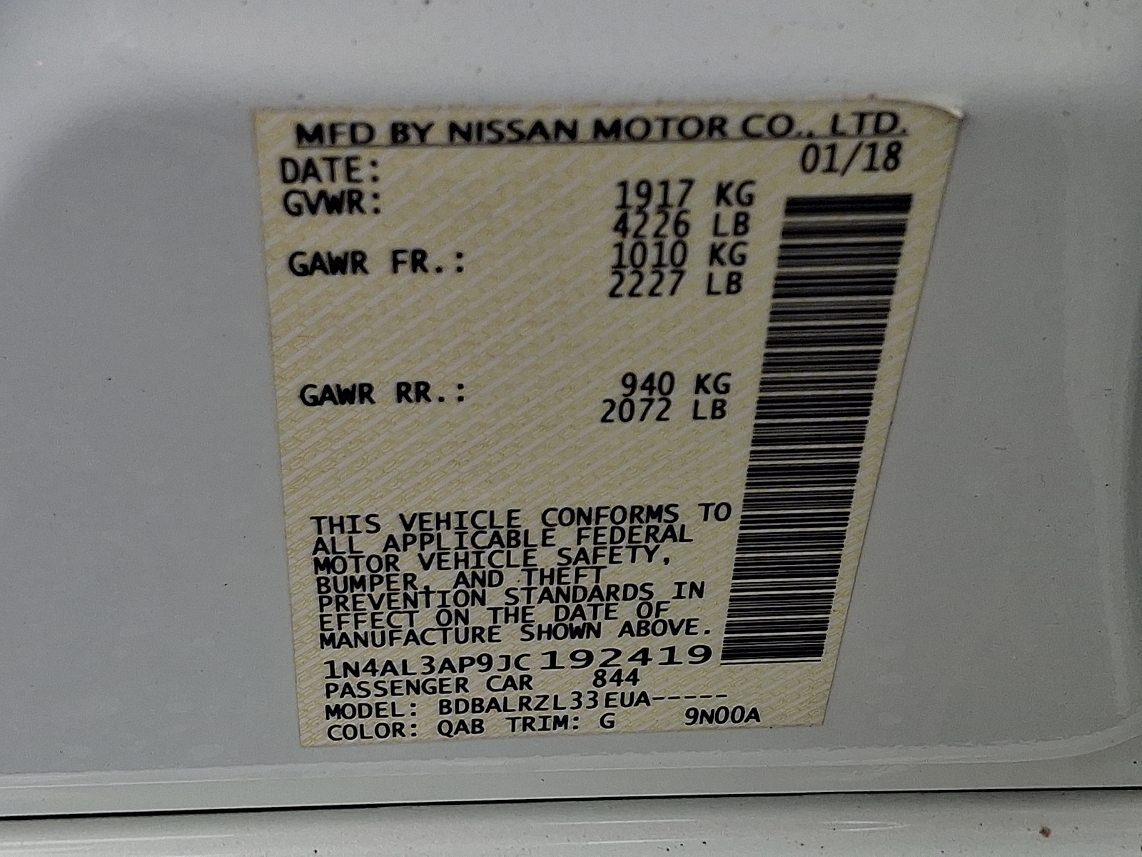Used 2018 Nissan Altima Sedan - photo 27 of 31