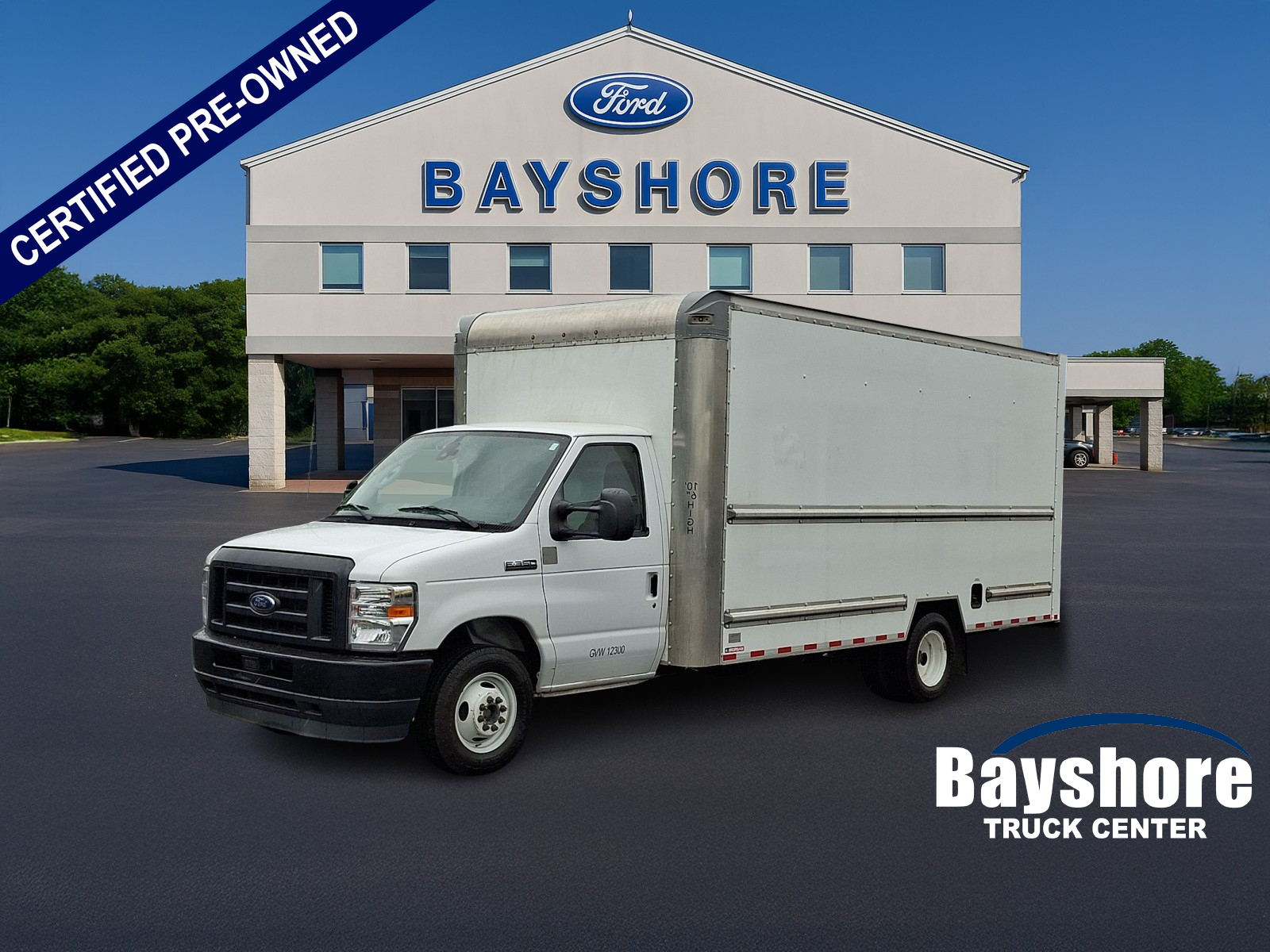 Oxford White - YZ 2021 Ford E-Series Chassis Pickup Truck Rear-Wheel Drive Automatic