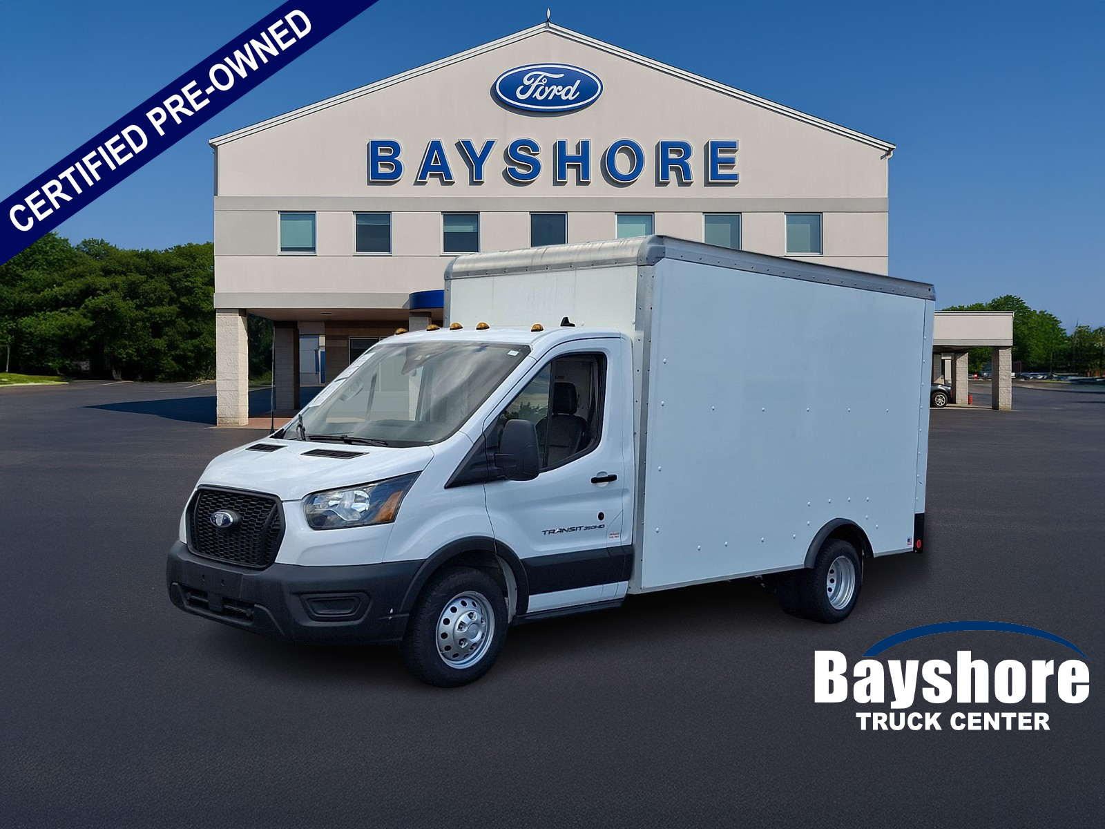 Oxford White - YZ 2023 Ford Transit Chassis Van Rear-Wheel Drive Automatic
