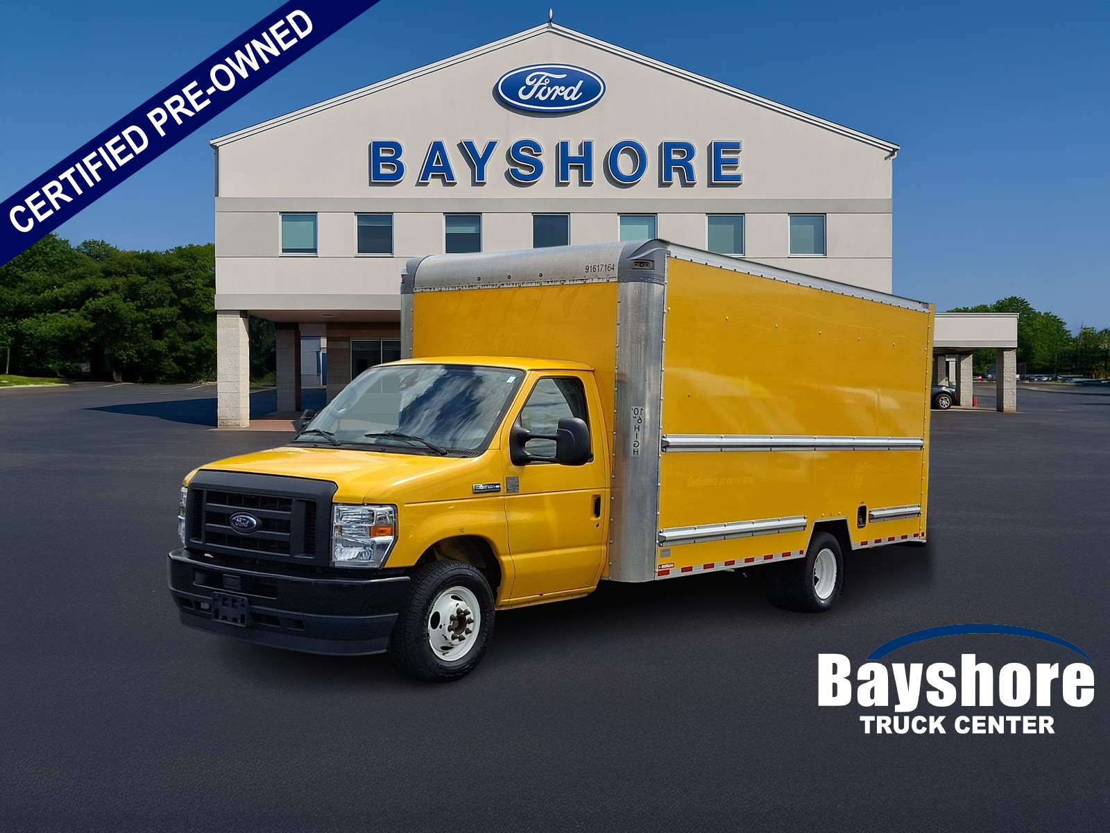 School Bus Yellow - B1 2021 Ford E-Series Chassis Pickup Truck Rear-Wheel Drive Automatic