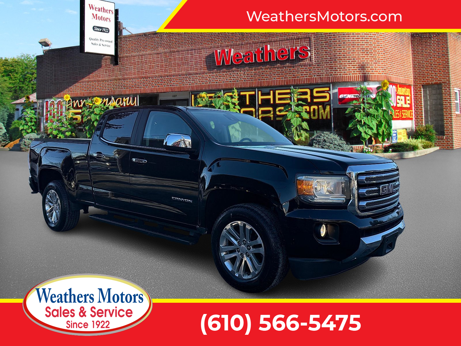 2016 GMC Canyon SLT Crew Cab 4WD
