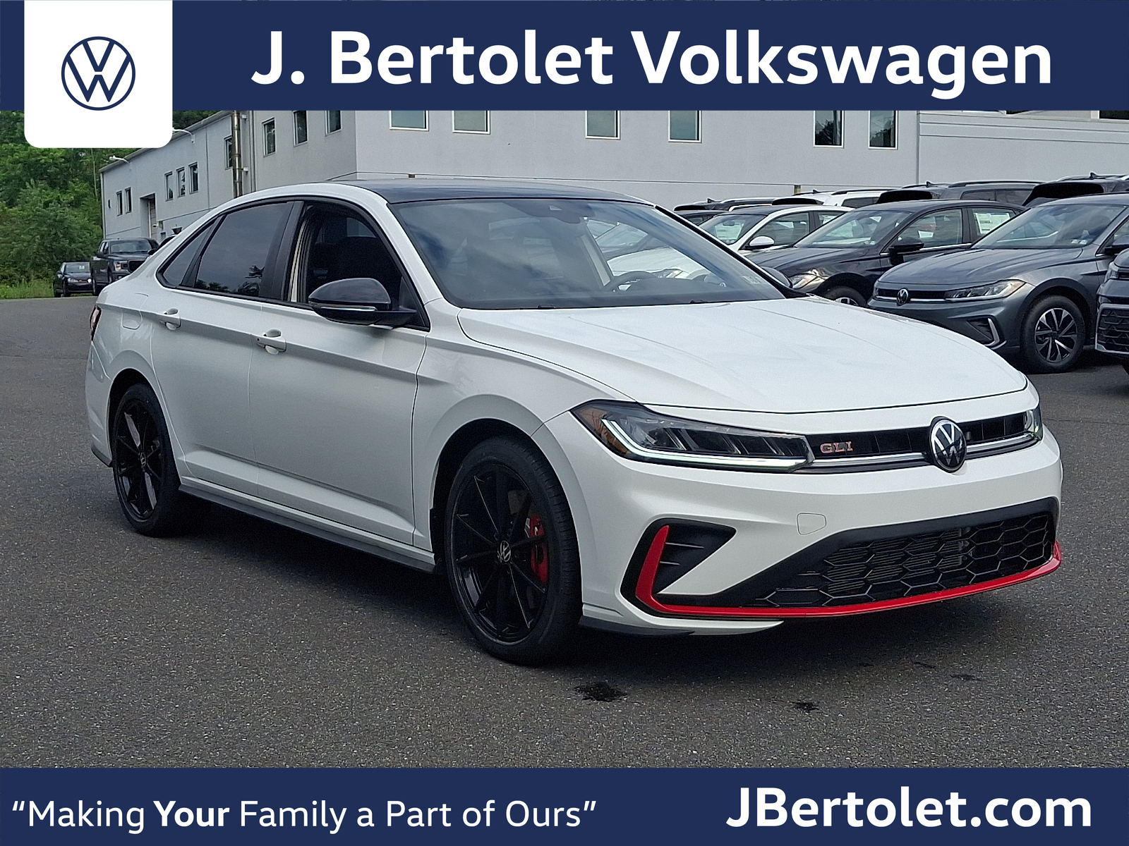Pure White - 0Q0Q 2025 Volkswagen Jetta GLI Sedan Front-Wheel Drive Automatic