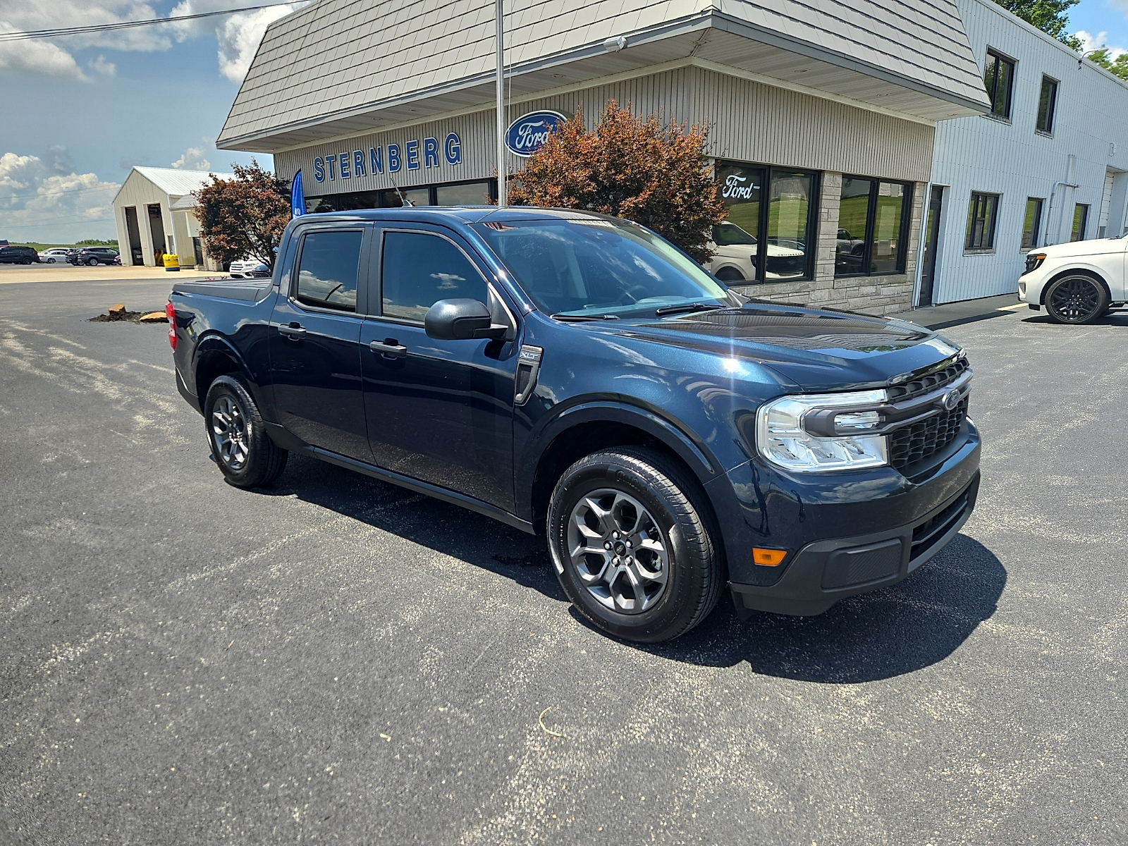 Alto Blue Metallic Tinted Clearcoat - L3 2023 Ford Maverick Pickup Truck All-Wheel Drive 8-Speed Automatic