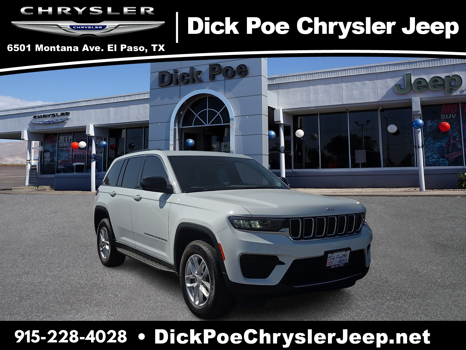 White 2024 Jeep Grand Cherokee SUV / Crossover 4X2 8-Speed Automatic