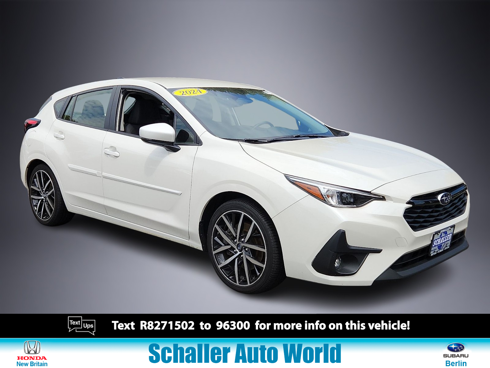 Crystal White Pearl - WHC 2024 Subaru Impreza Wagon All-Wheel Drive Automatic