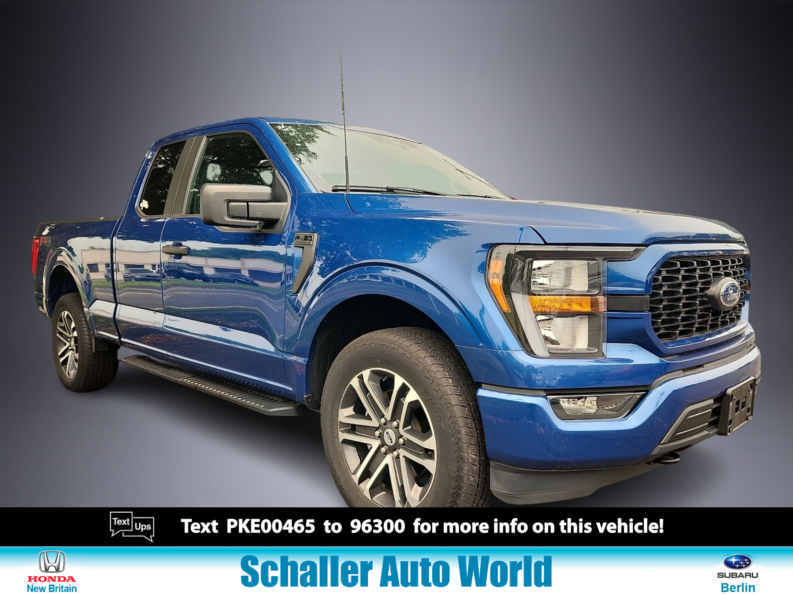 Atlas Blue Metallic - B3 2023 Ford F-150 Pickup Truck Four-Wheel Drive Automatic