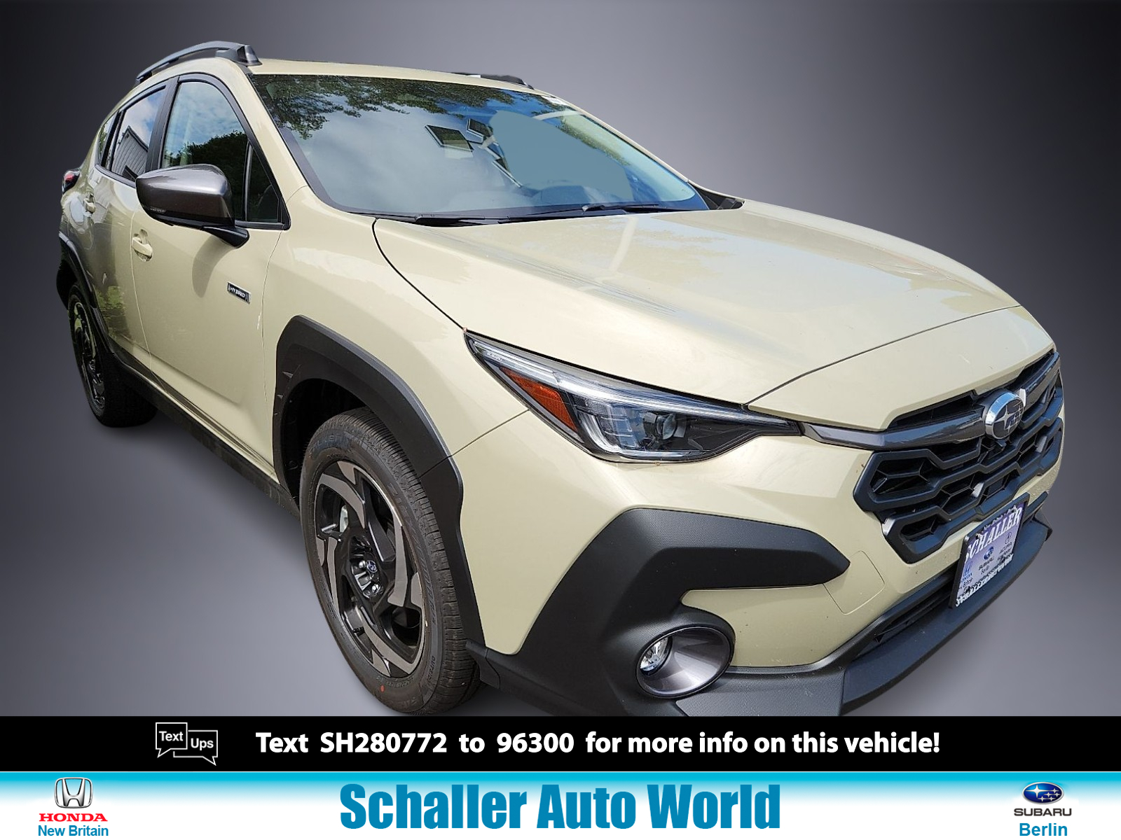 Crystal Black Silica 2025 Subaru Crosstrek SUV / Crossover All-Wheel Drive Automatic