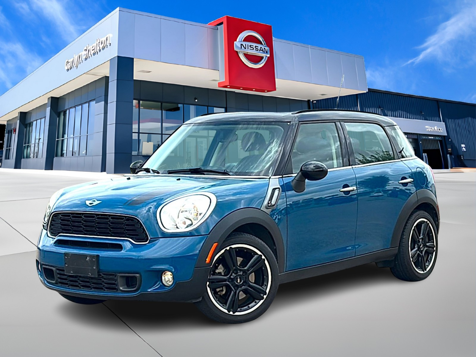True Blue Metallic 2012 MINI Countryman S FWD SUV / Crossover Front-Wheel Drive Manual