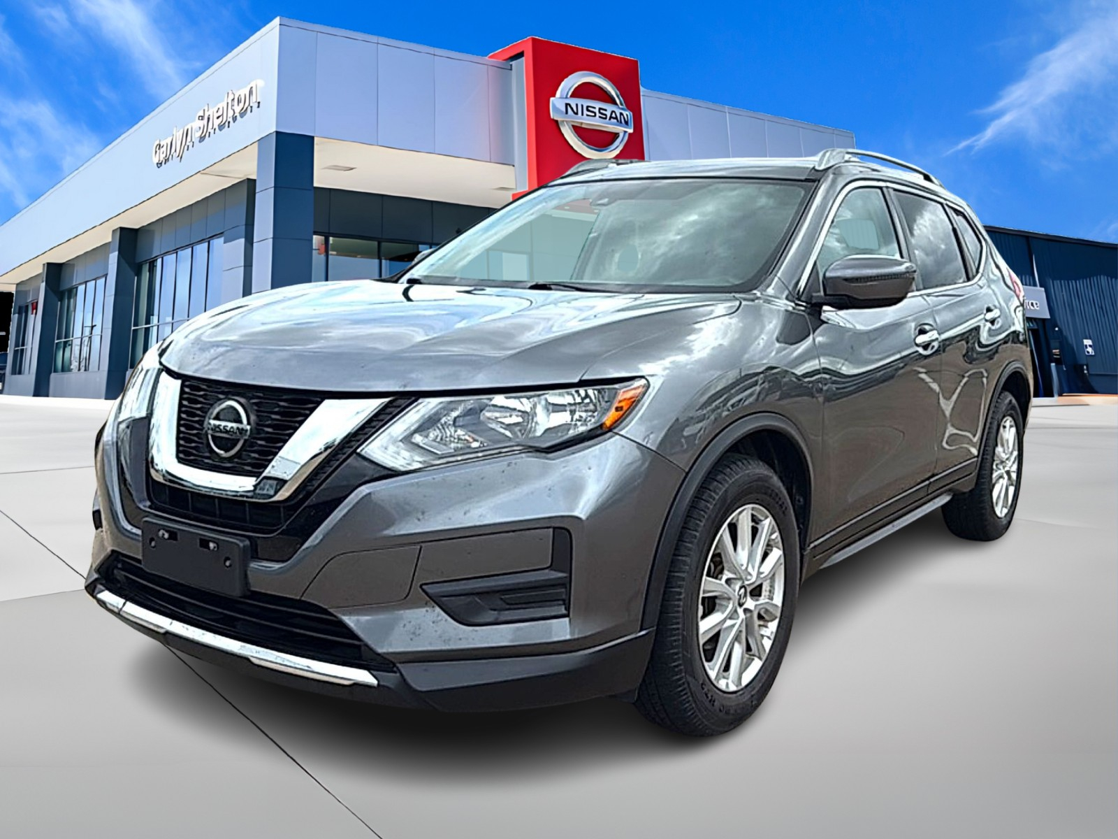 Gray (Gun Metallic) 2020 Nissan Rogue S FWD SUV / Crossover Front-Wheel Drive Automatic