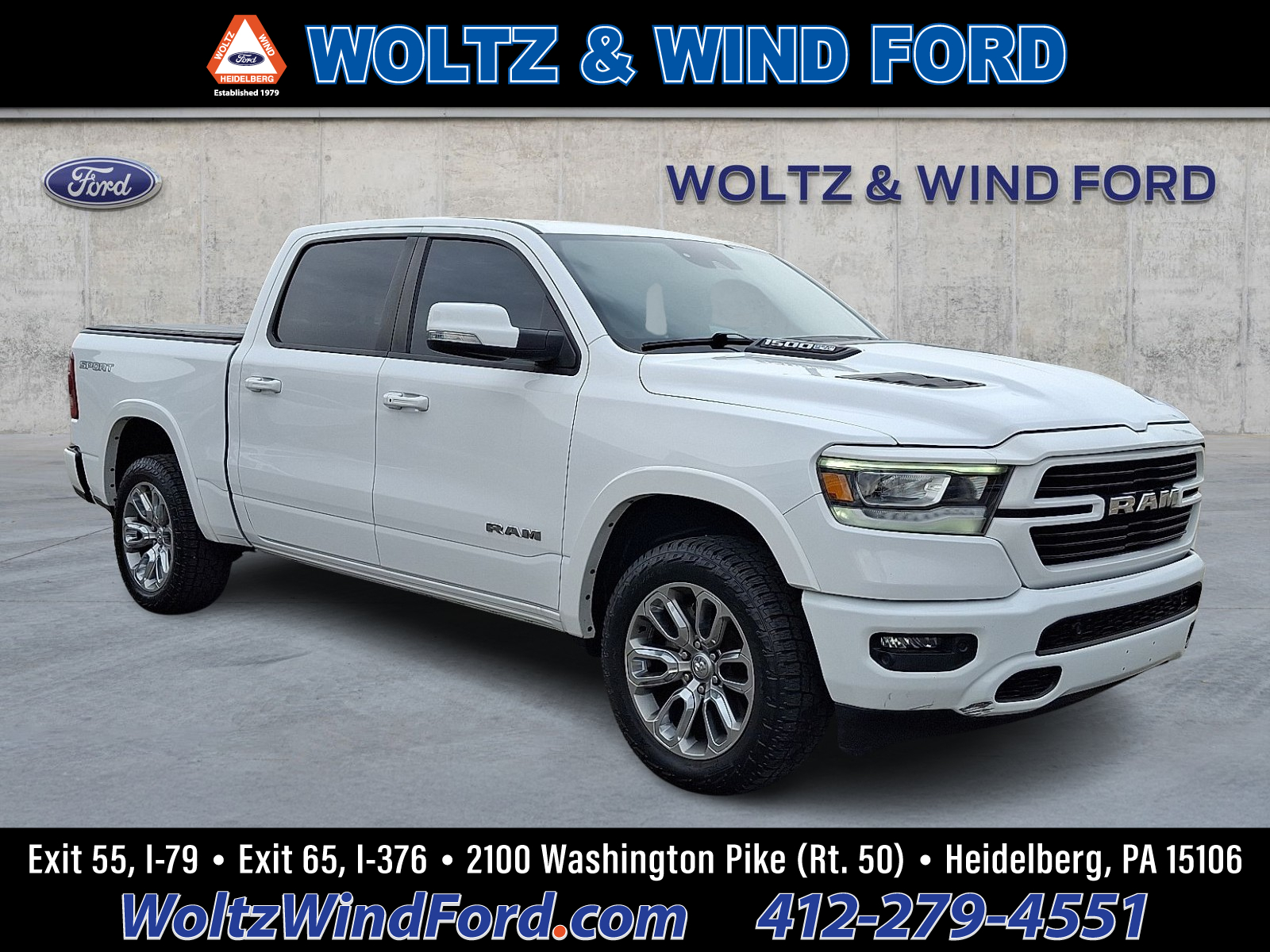 2021 RAM 1500 Laramie Crew Cab 4WD