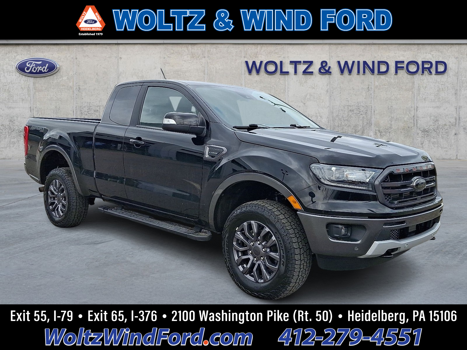 2021 Ford Ranger Lariat SuperCab 4WD