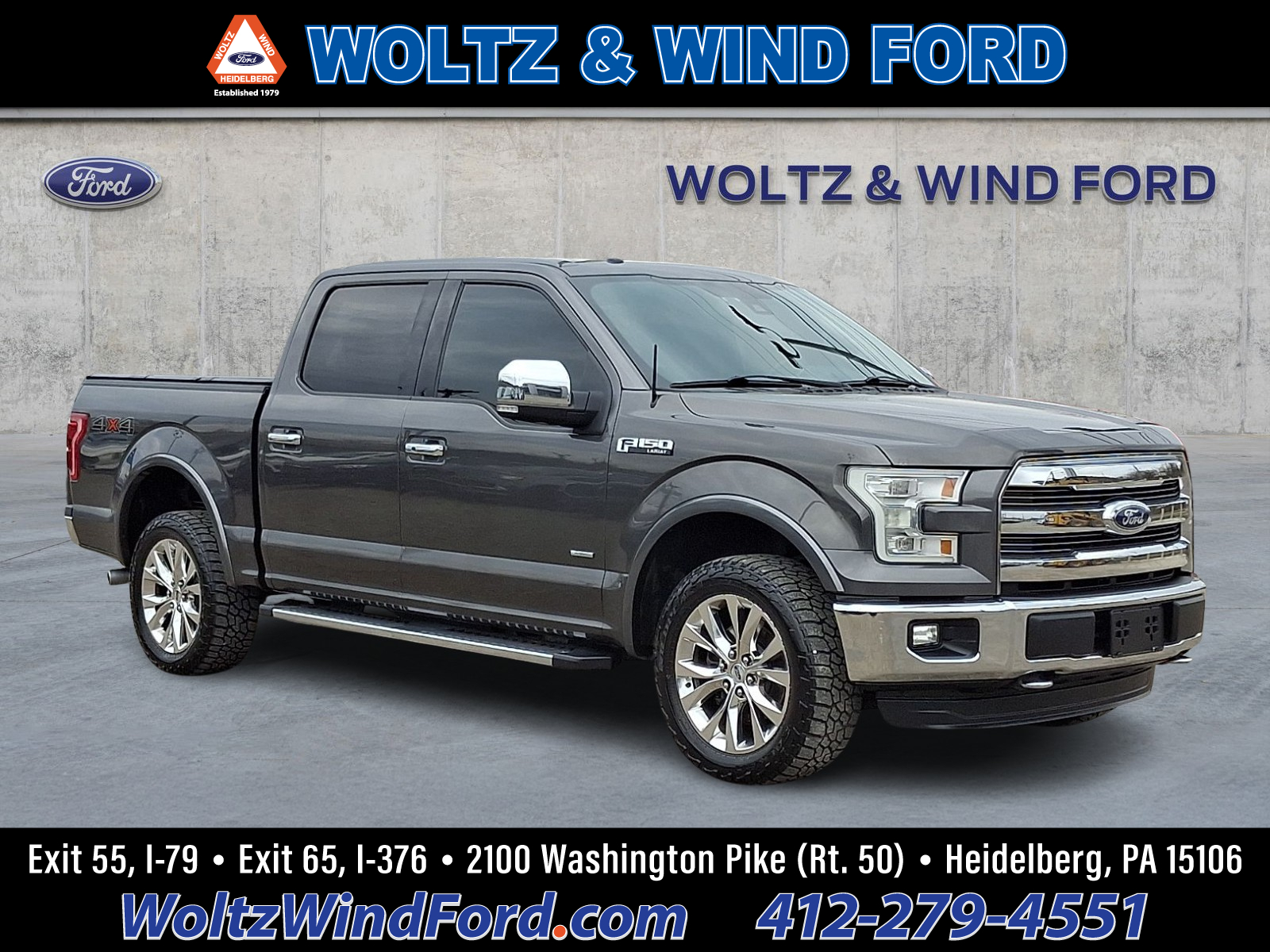 2015 Ford F-150 Lariat SuperCrew 4WD
