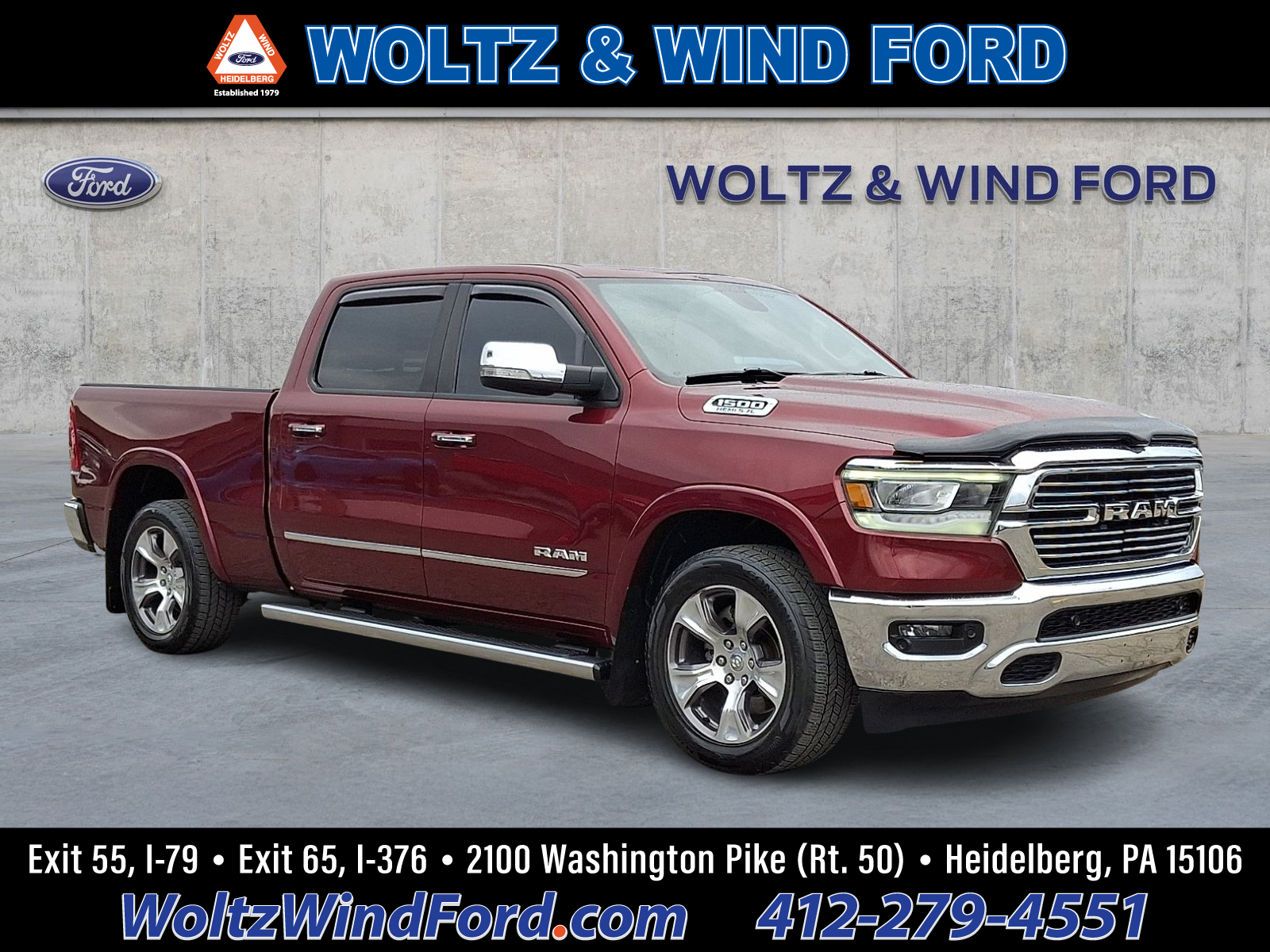 2020 RAM 1500 Laramie Crew Cab 4WD