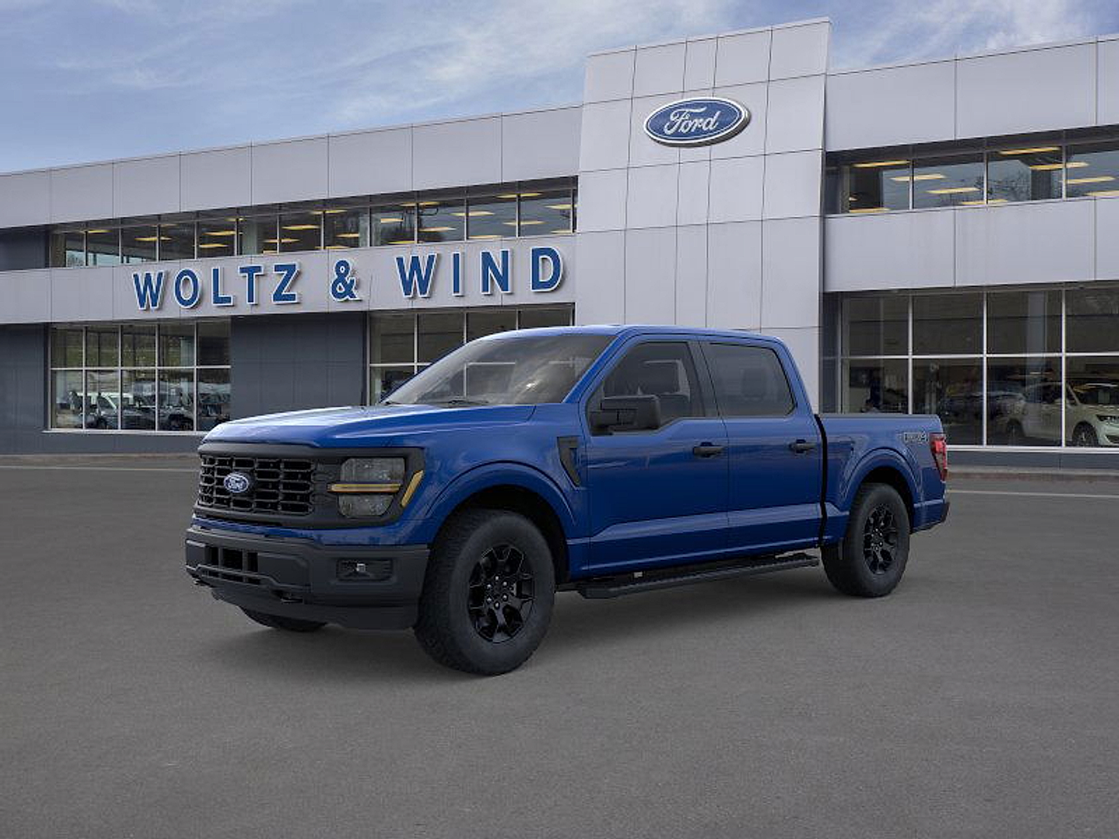 ARGON BLU MET 2026 Ford F-150 STX 4dr SuperCrew 4WD Pickup Truck Four-Wheel Drive Automatic