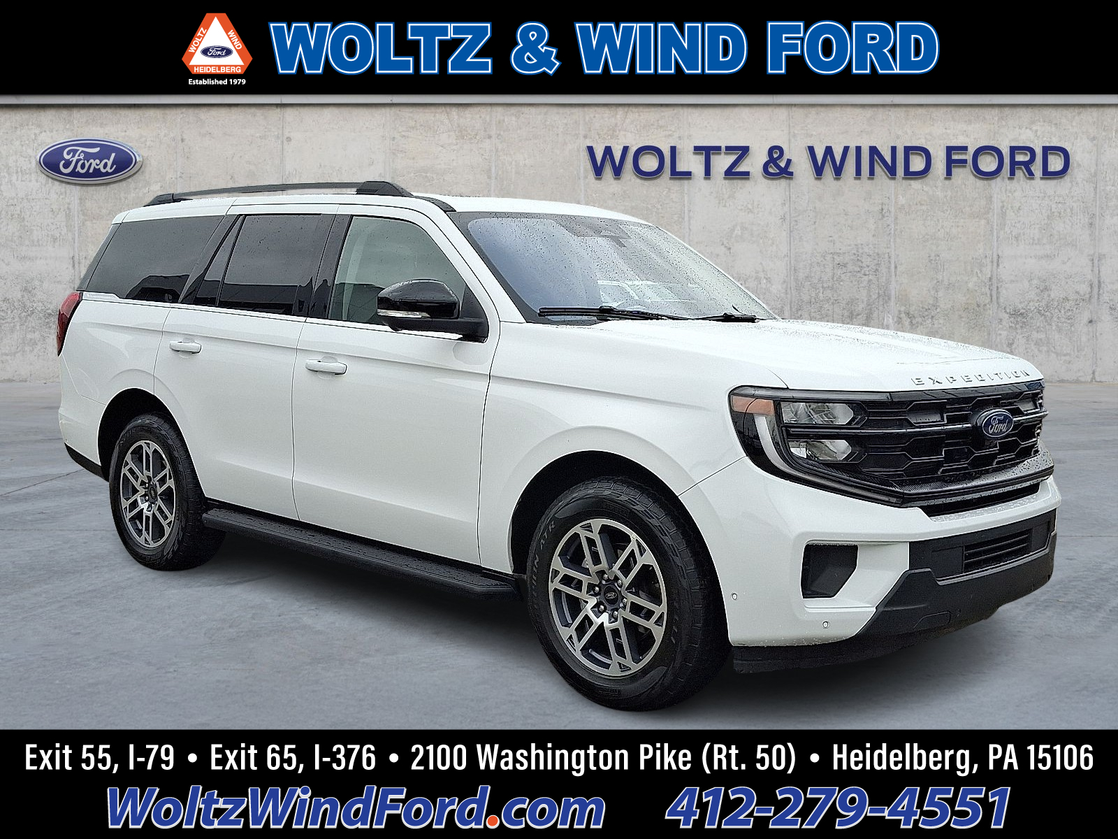 Oxford White 2025 Ford Expedition SUV / Crossover Four-Wheel Drive Automatic