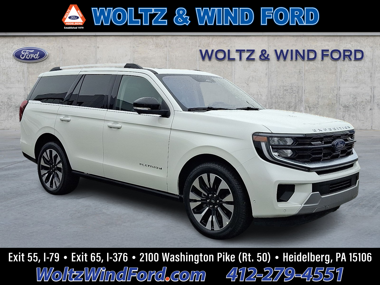 Star White Metallic Tri-Coat 2025 Ford Expedition SUV / Crossover Four-Wheel Drive Automatic