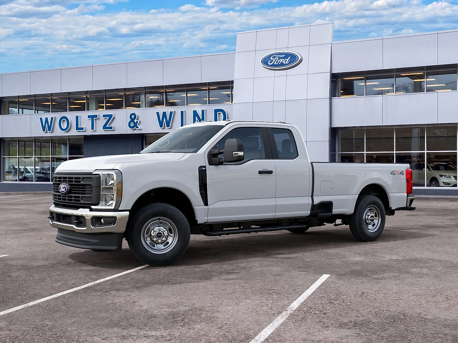 OXFORD WHT 2027 Ford F-250 Super Duty Pickup Truck Four-Wheel Drive Automatic