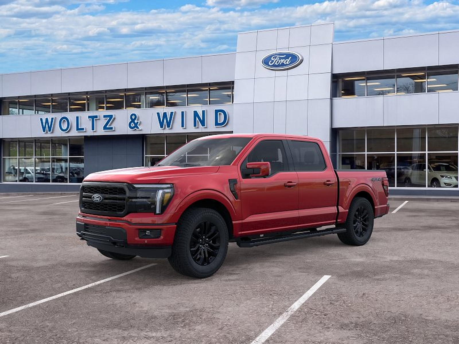 RUBY RED MET TI 2026 Ford F-150 Pickup Truck Four-Wheel Drive Automatic