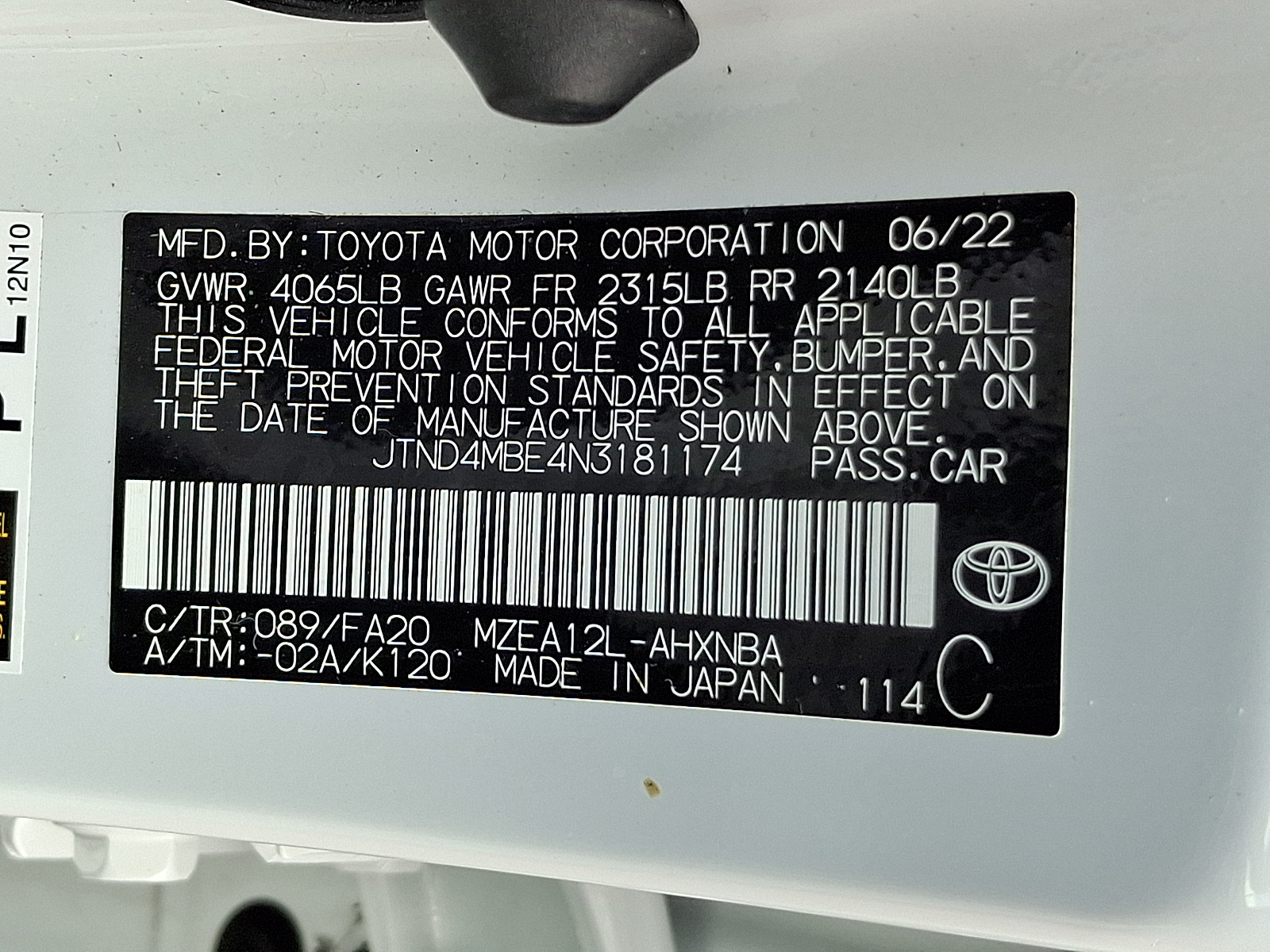 Used 2022 Toyota Corolla Hatchback Hatchback