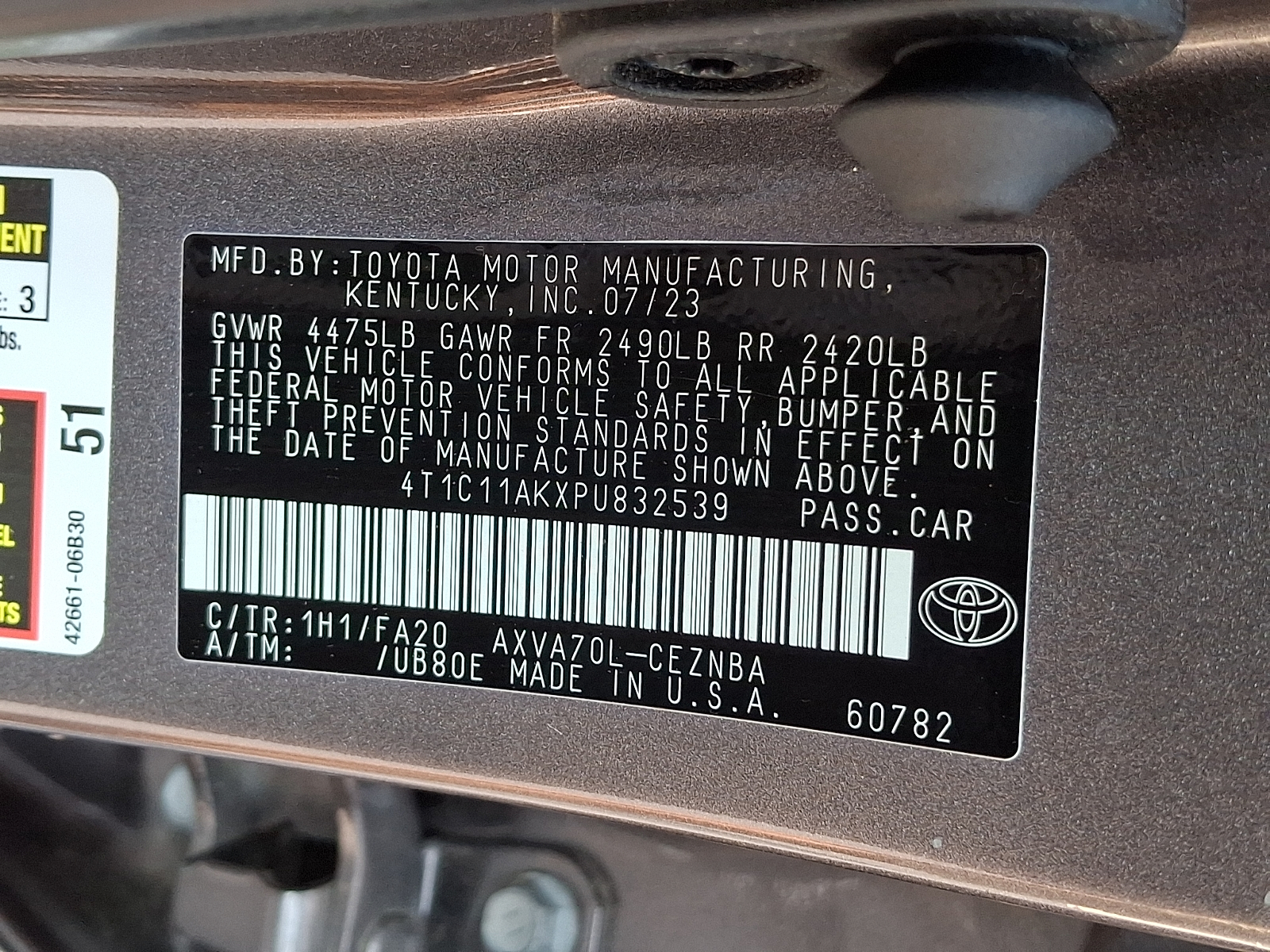 Used 2023 Toyota Camry Sedan