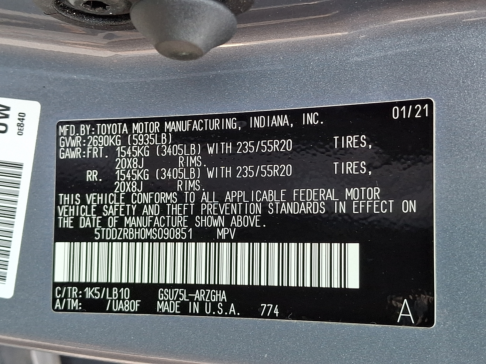 Used 2021 Toyota Highlander SUV