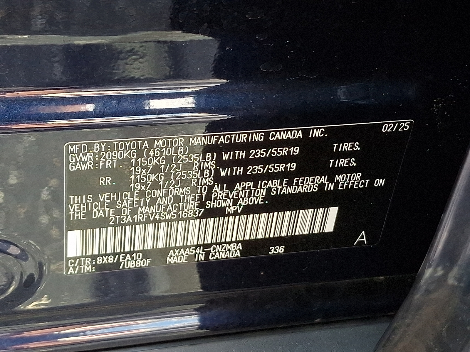 Used 2025 Toyota RAV4 SUV