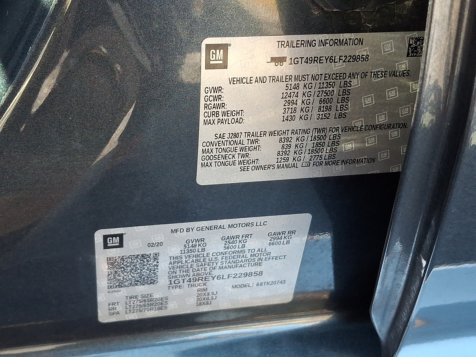 Used 2020 GMC Sierra 2500HD Truck