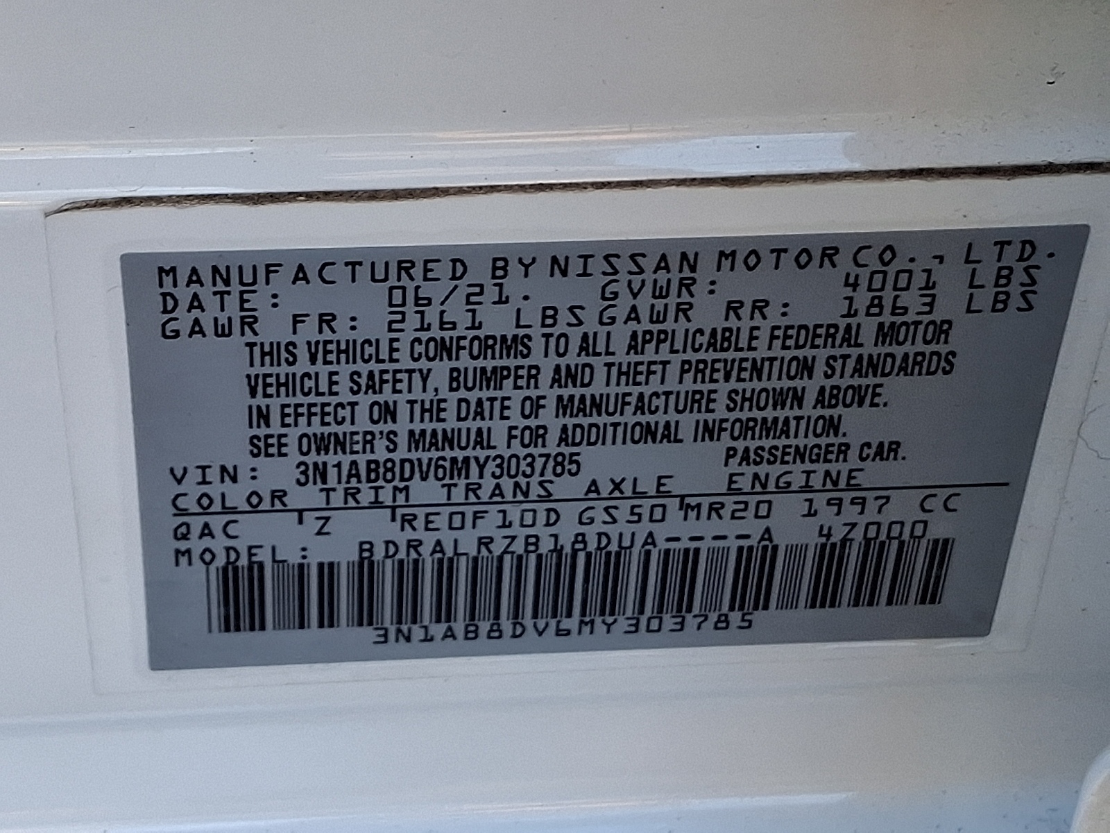 Used 2021 Nissan Sentra Sedan