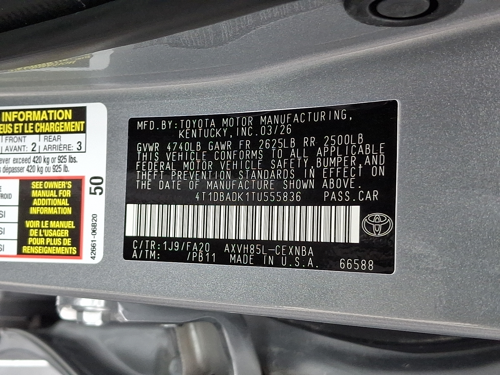Used 2026 Toyota Camry Sedan