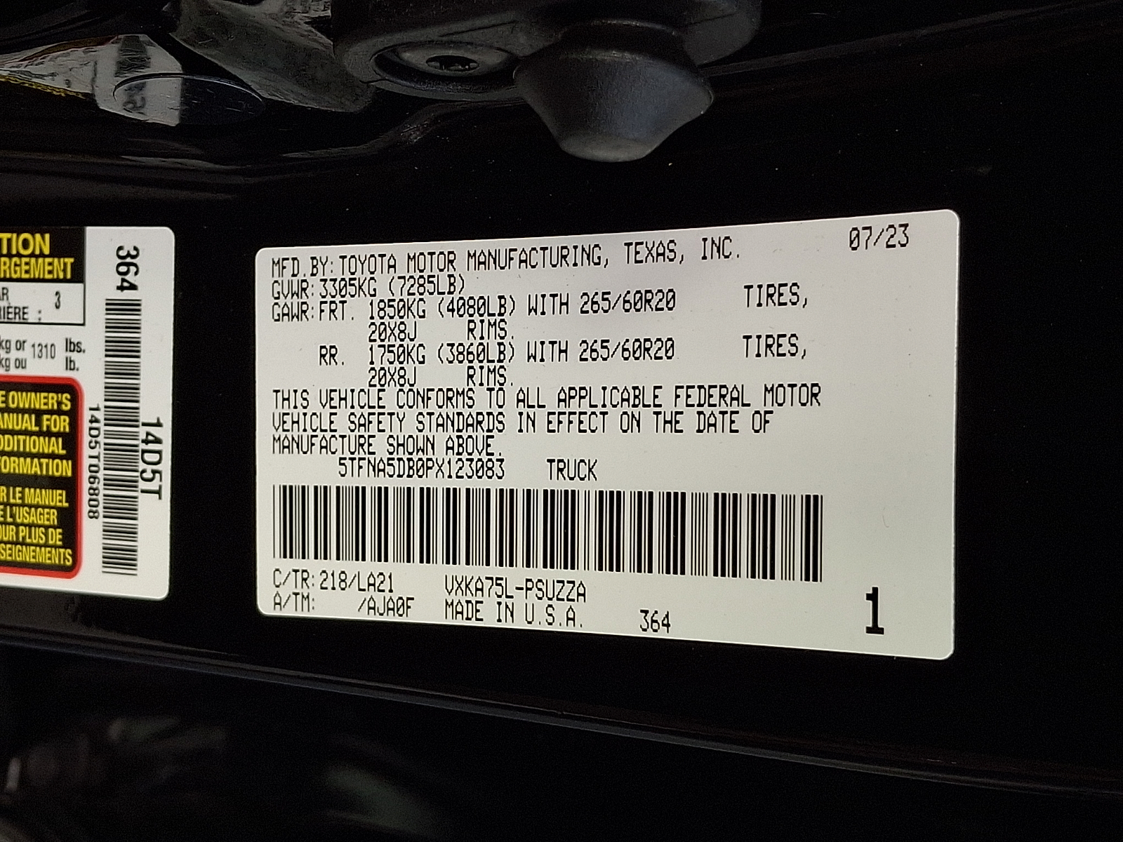 Used 2023 Toyota Tundra Truck