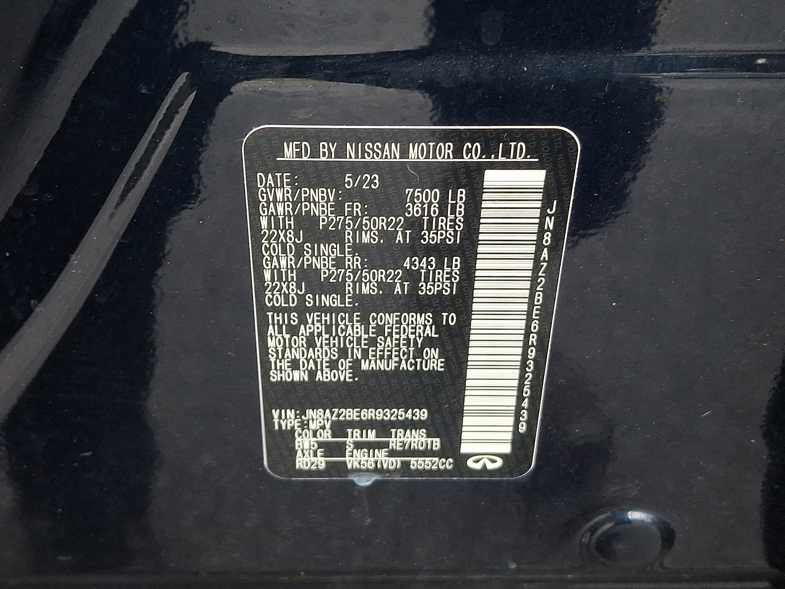 Used 2024 Infiniti QX80 SUV