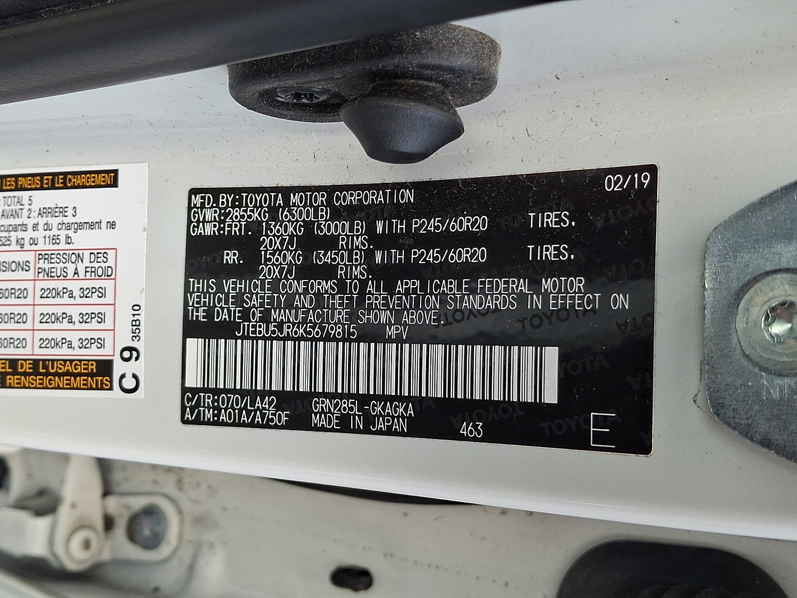 Used 2019 Toyota 4Runner SUV