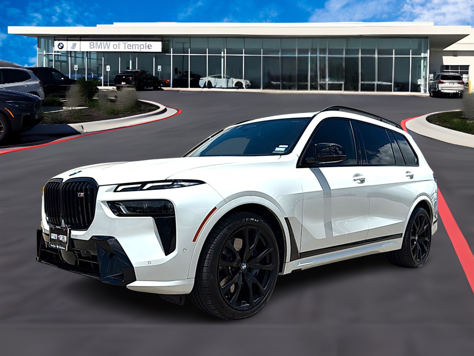 Mineral White Metallic 2025 BMW X7 M60i AWD SUV / Crossover All-Wheel Drive Automatic